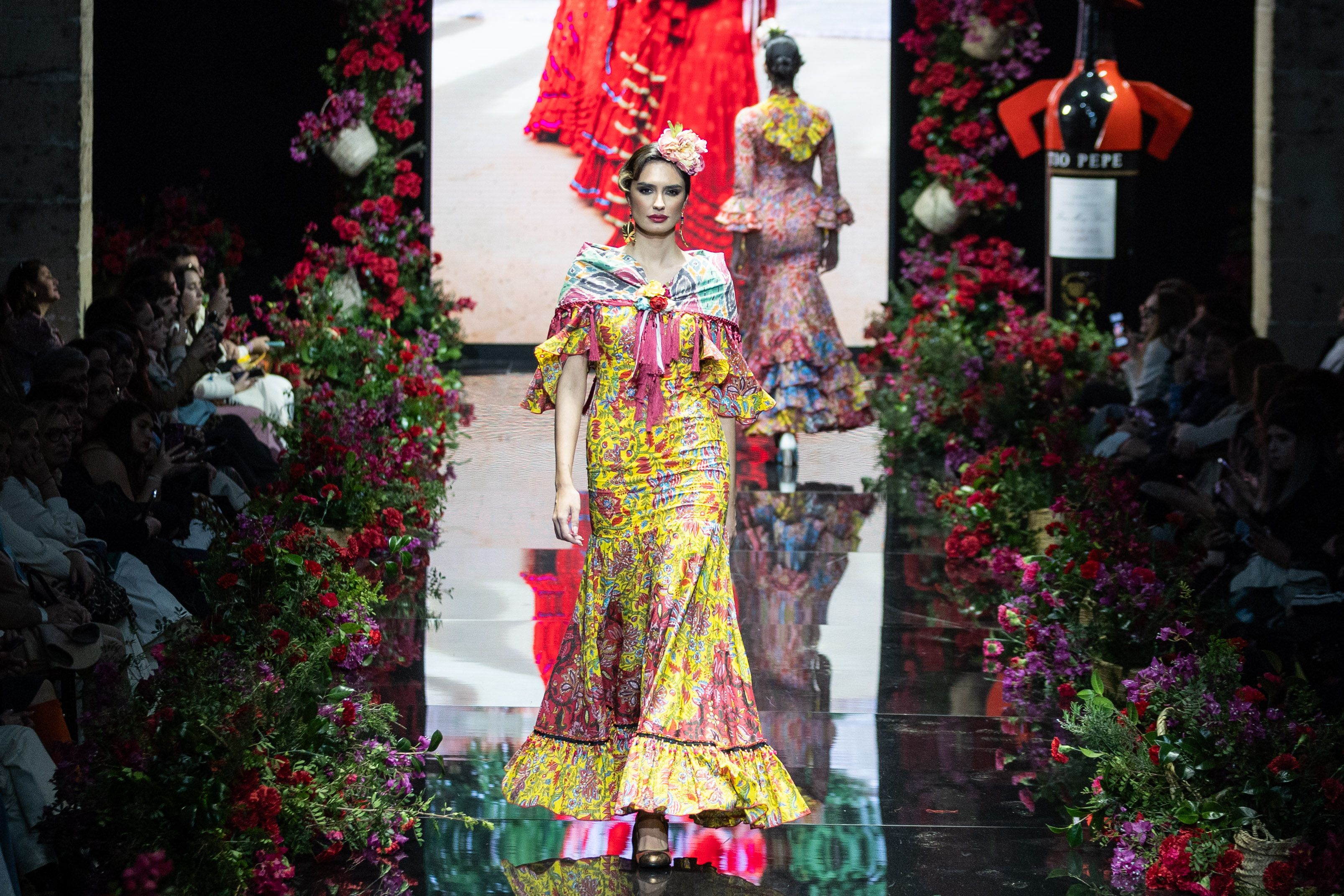 Delia Núñez con 'María Farolillo'