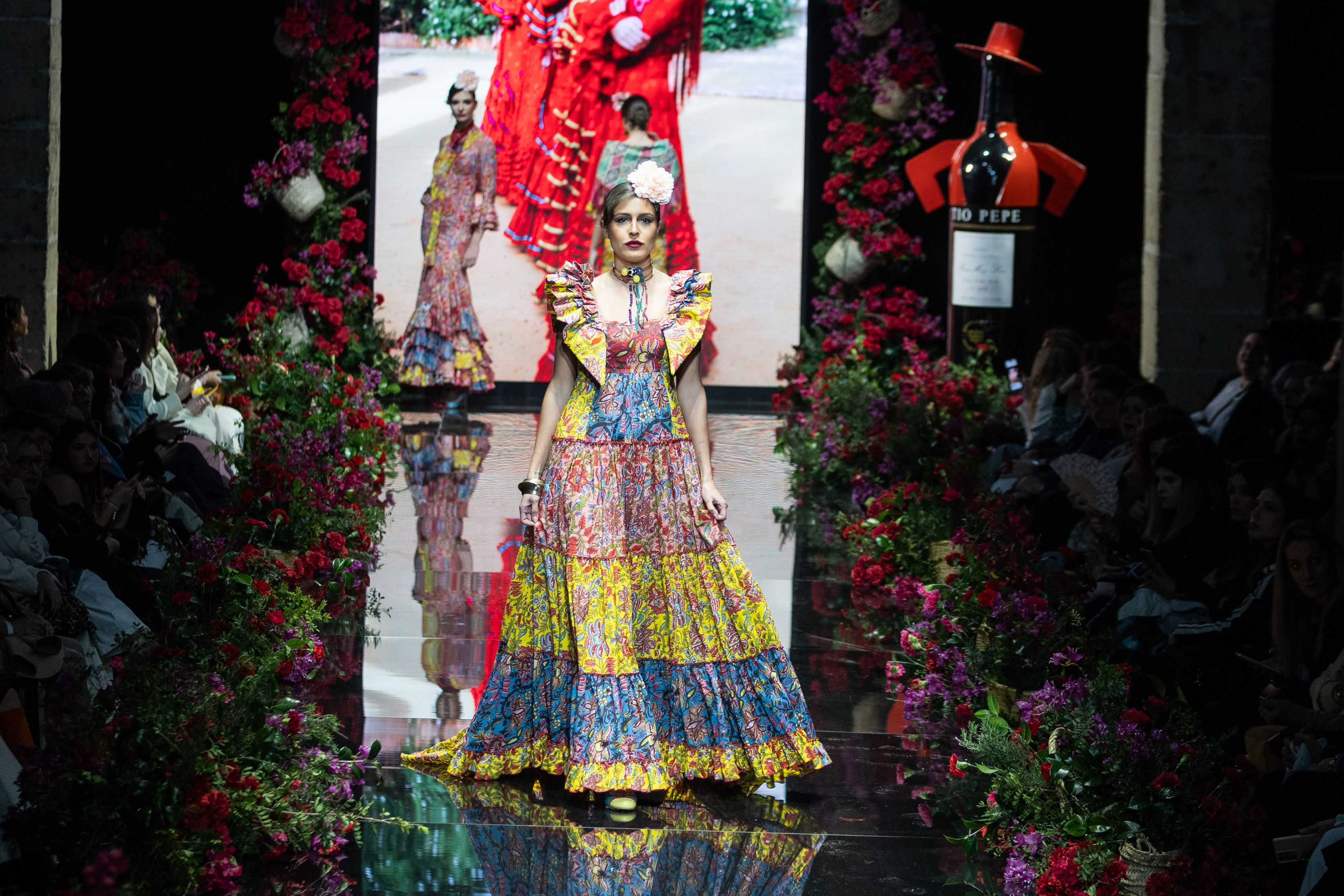 Delia Núñez con 'María Farolillo'