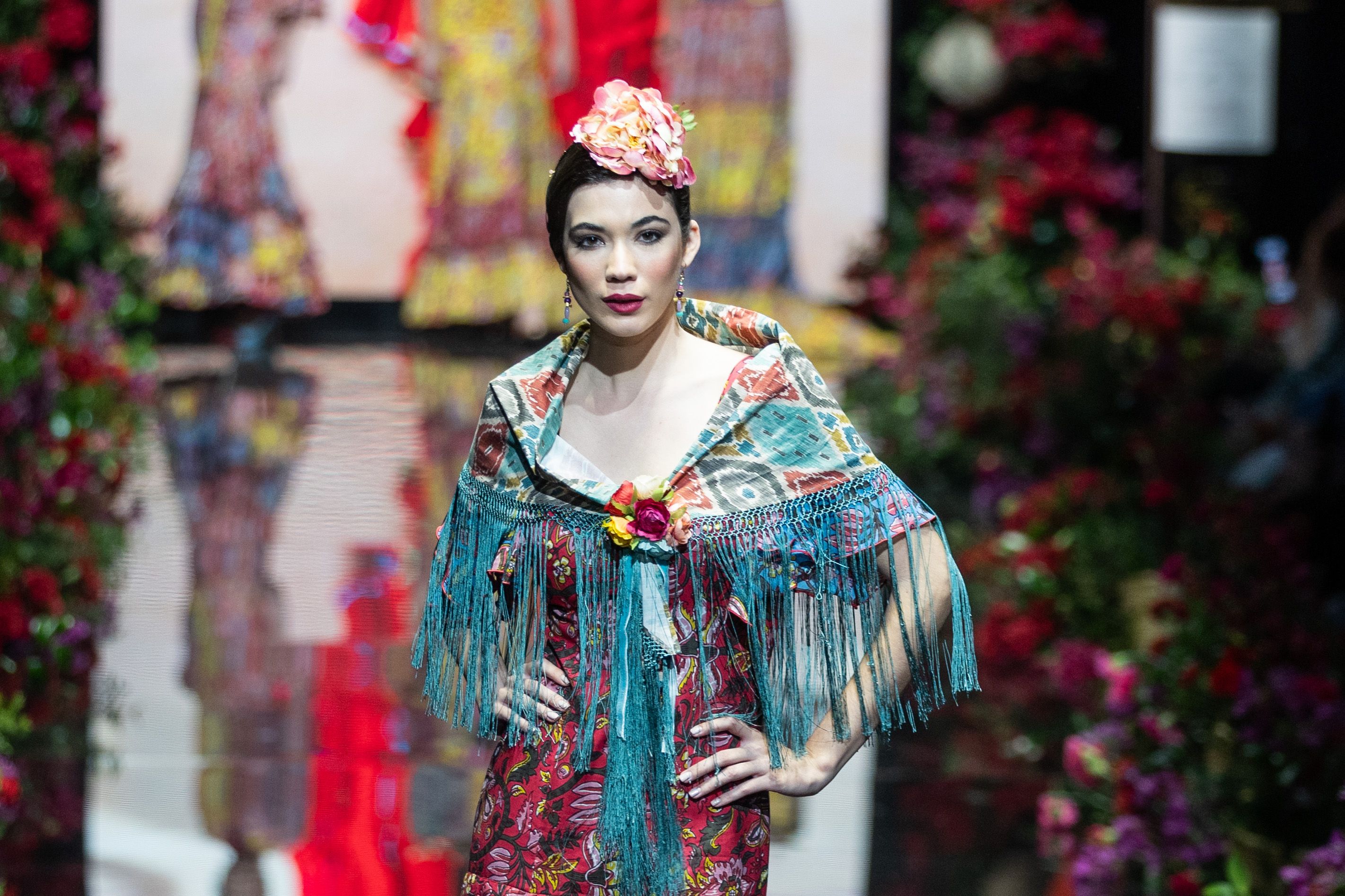 Delia Núñez con 'María Farolillo'