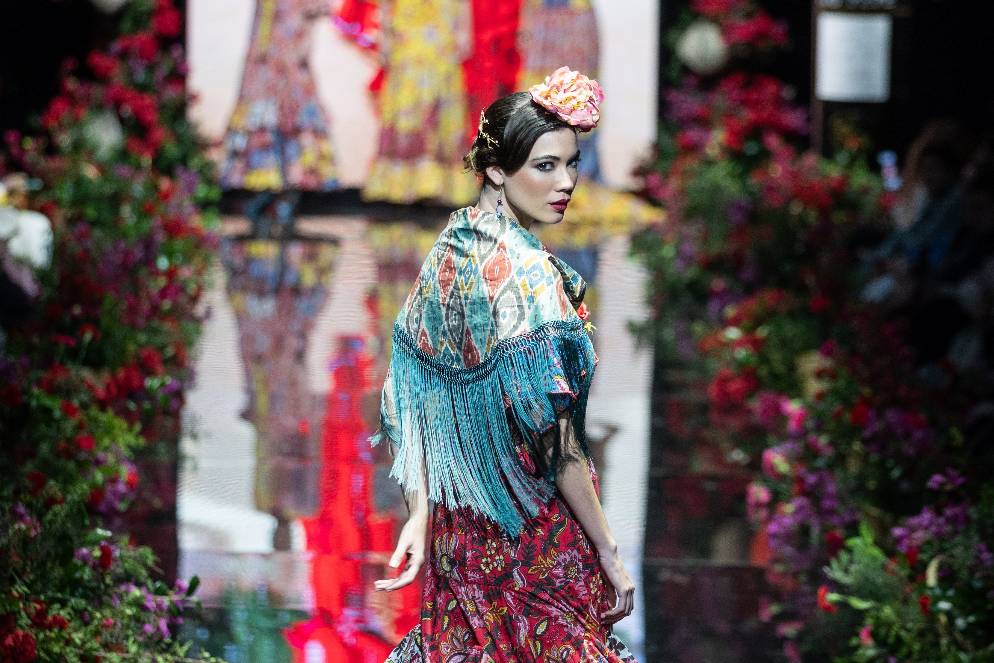 Delia Núñez con 'María Farolillo'