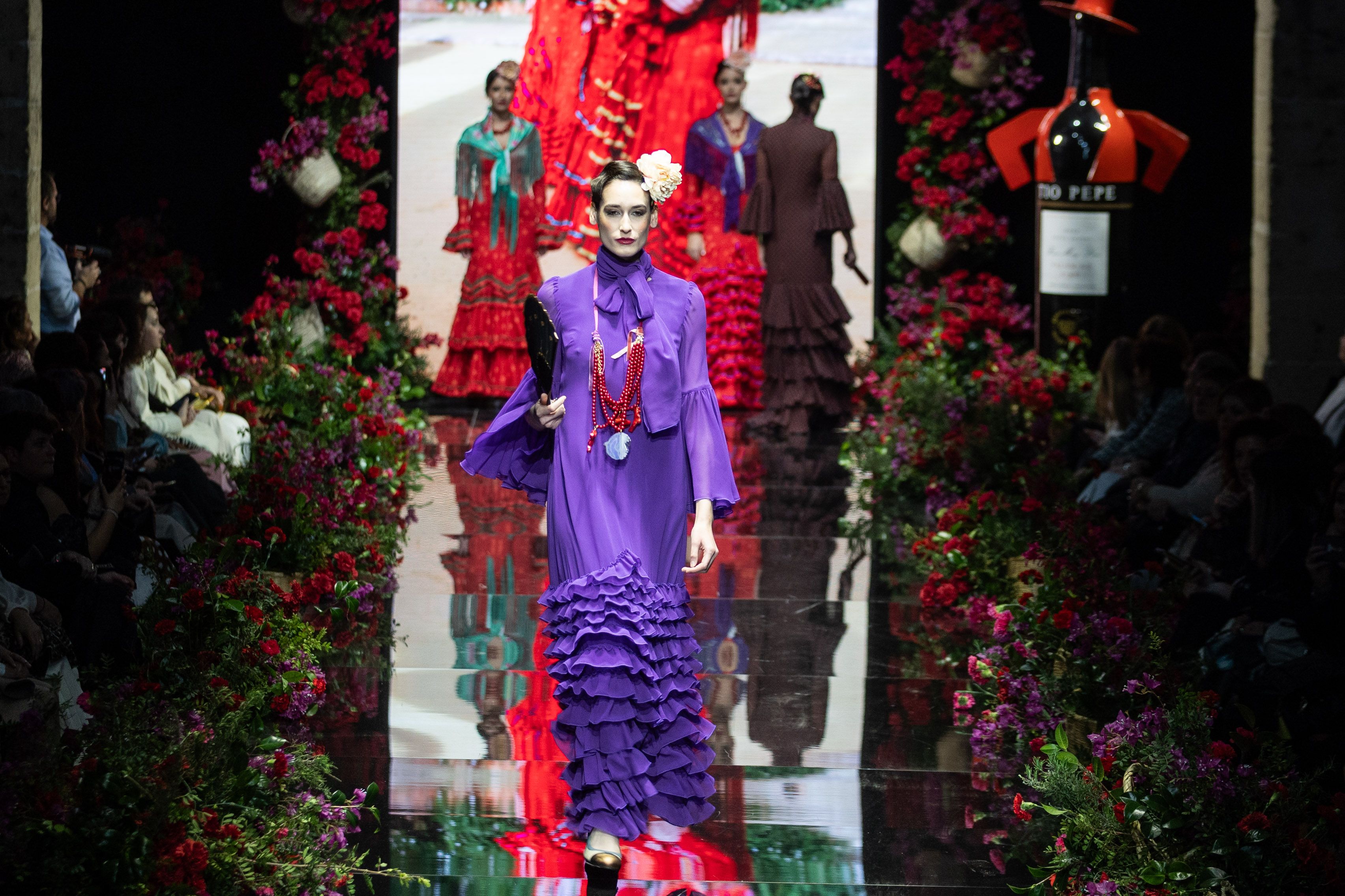 Delia Núñez con 'María Farolillo'