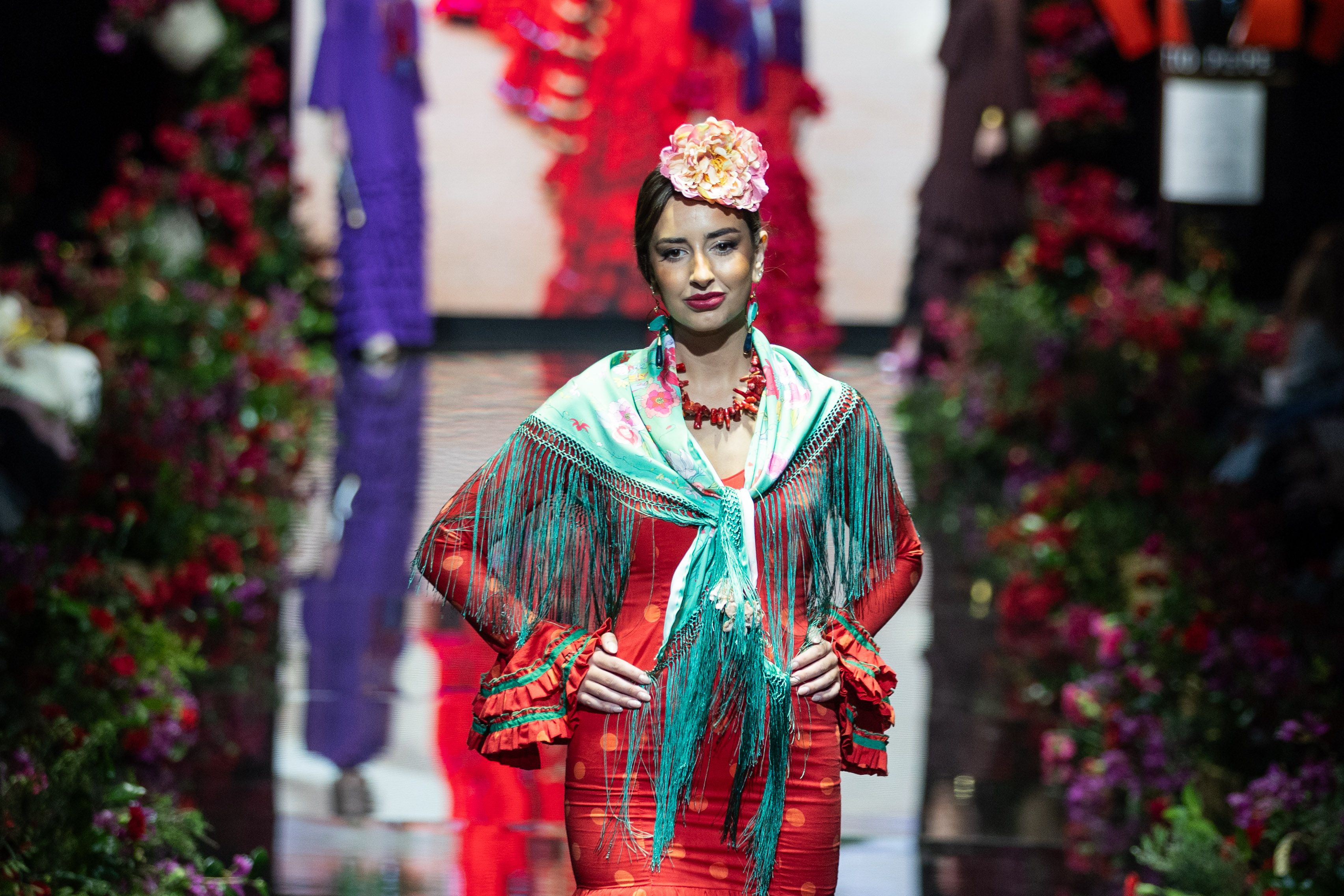 Delia Núñez con 'María Farolillo'