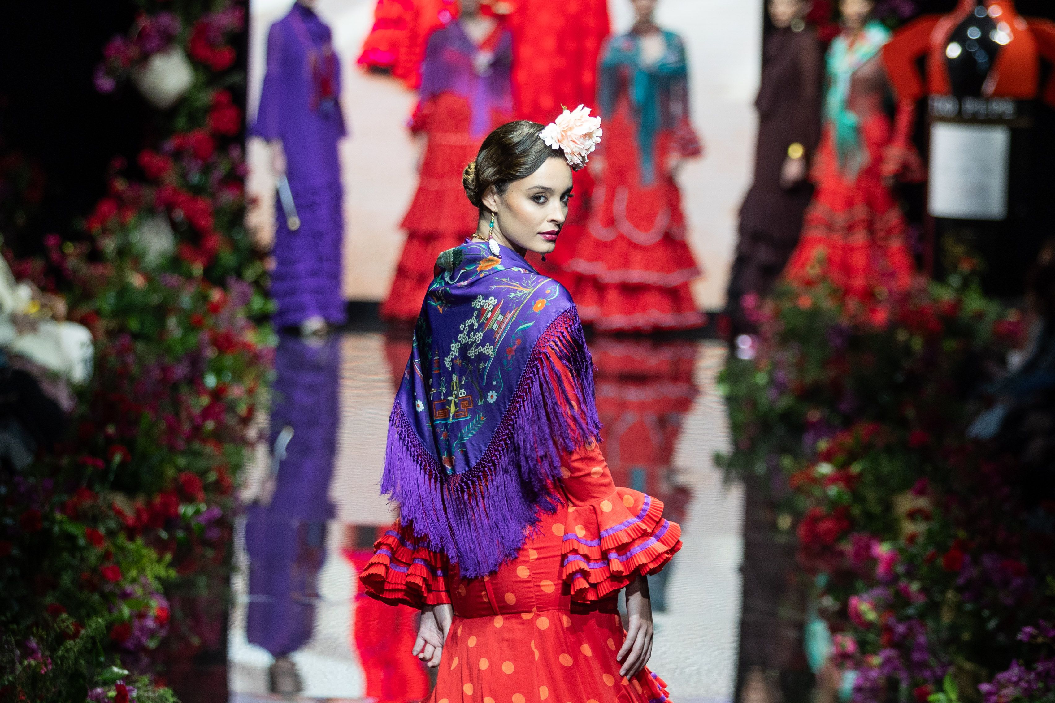 Delia Núñez con 'María Farolillo'