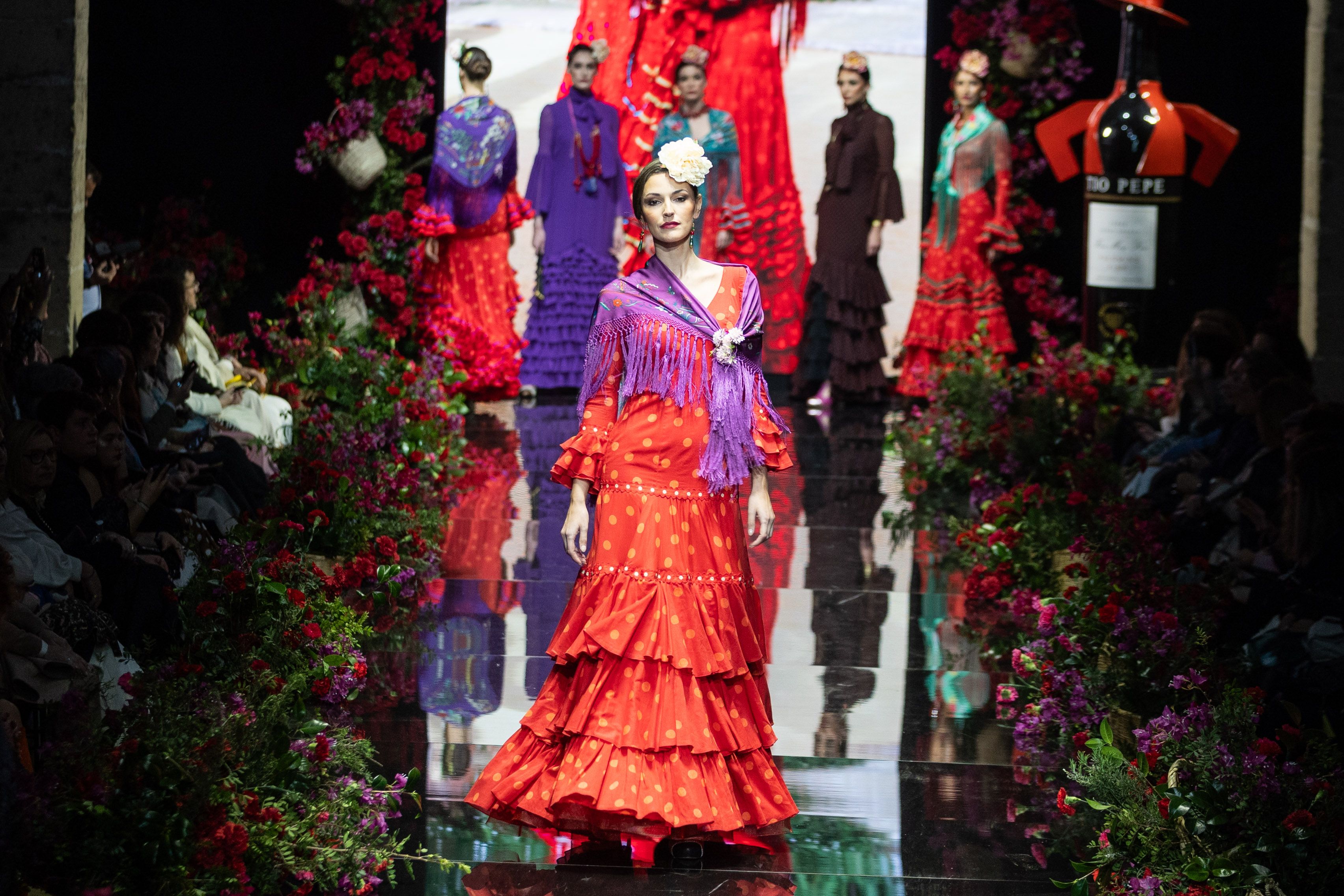 Delia Núñez con 'María Farolillo'