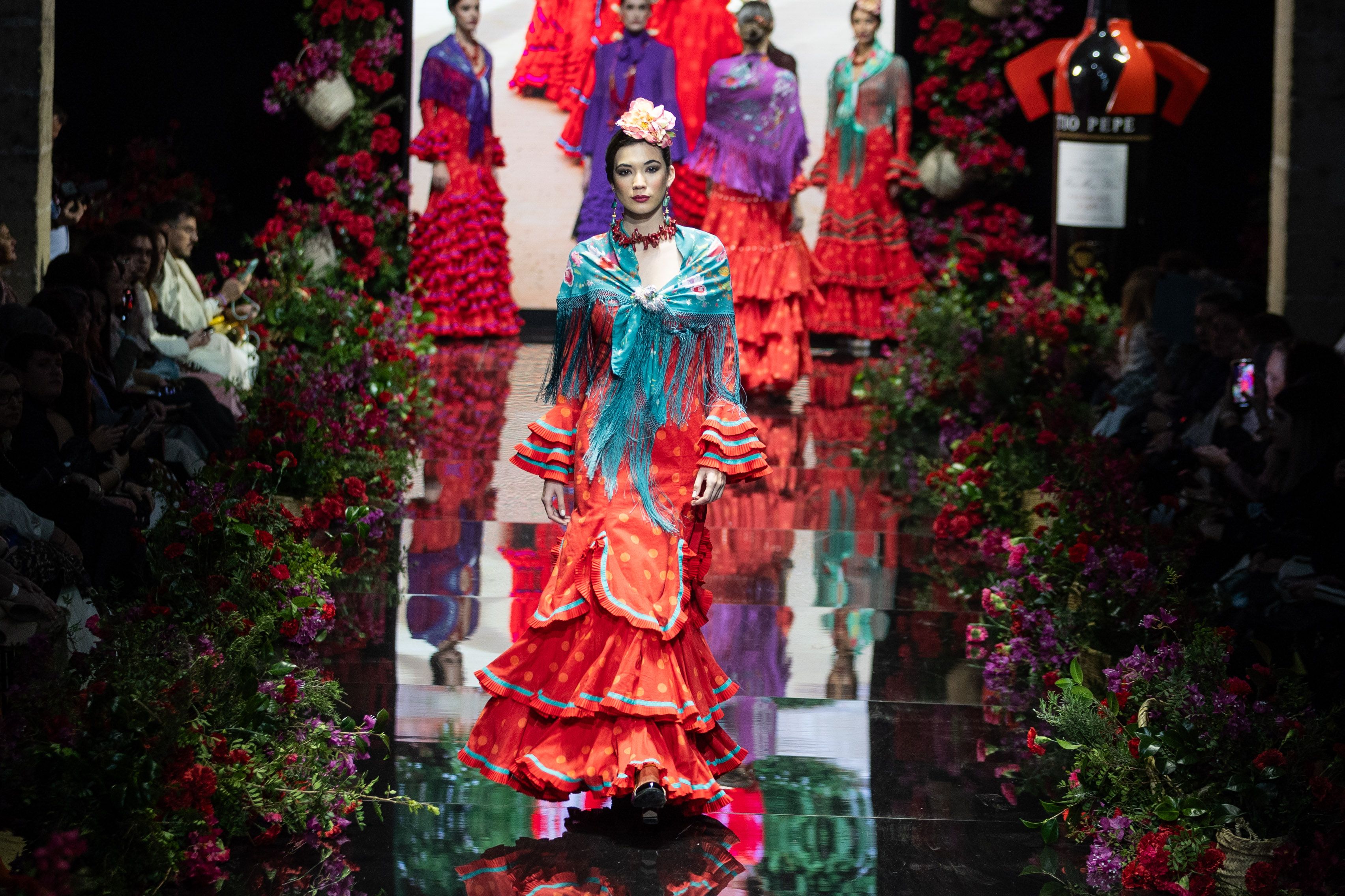 Delia Núñez con 'María Farolillo'