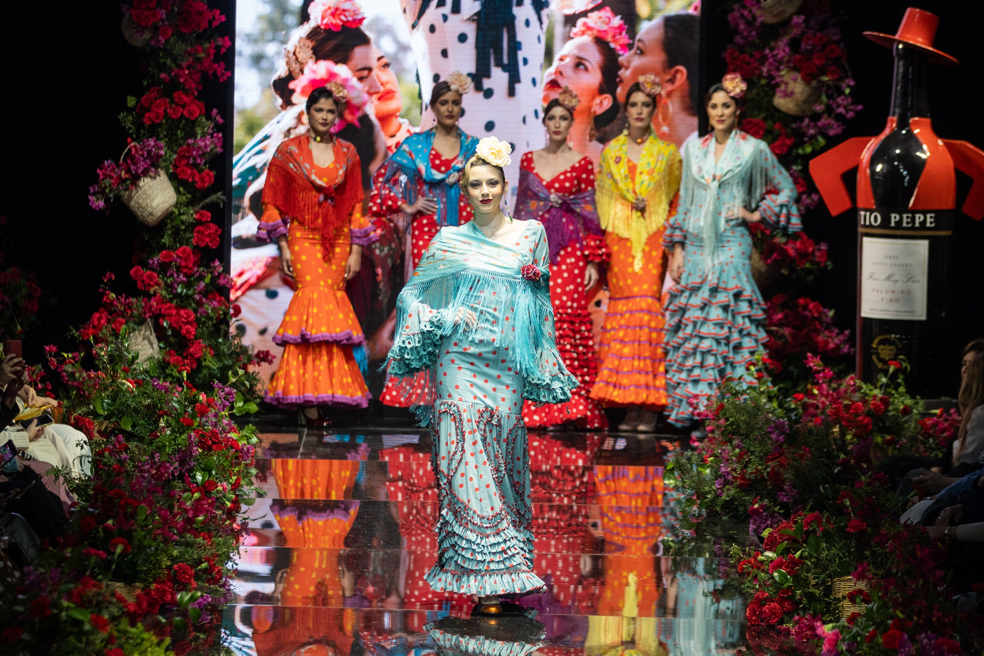 Delia Núñez con 'María Farolillo'