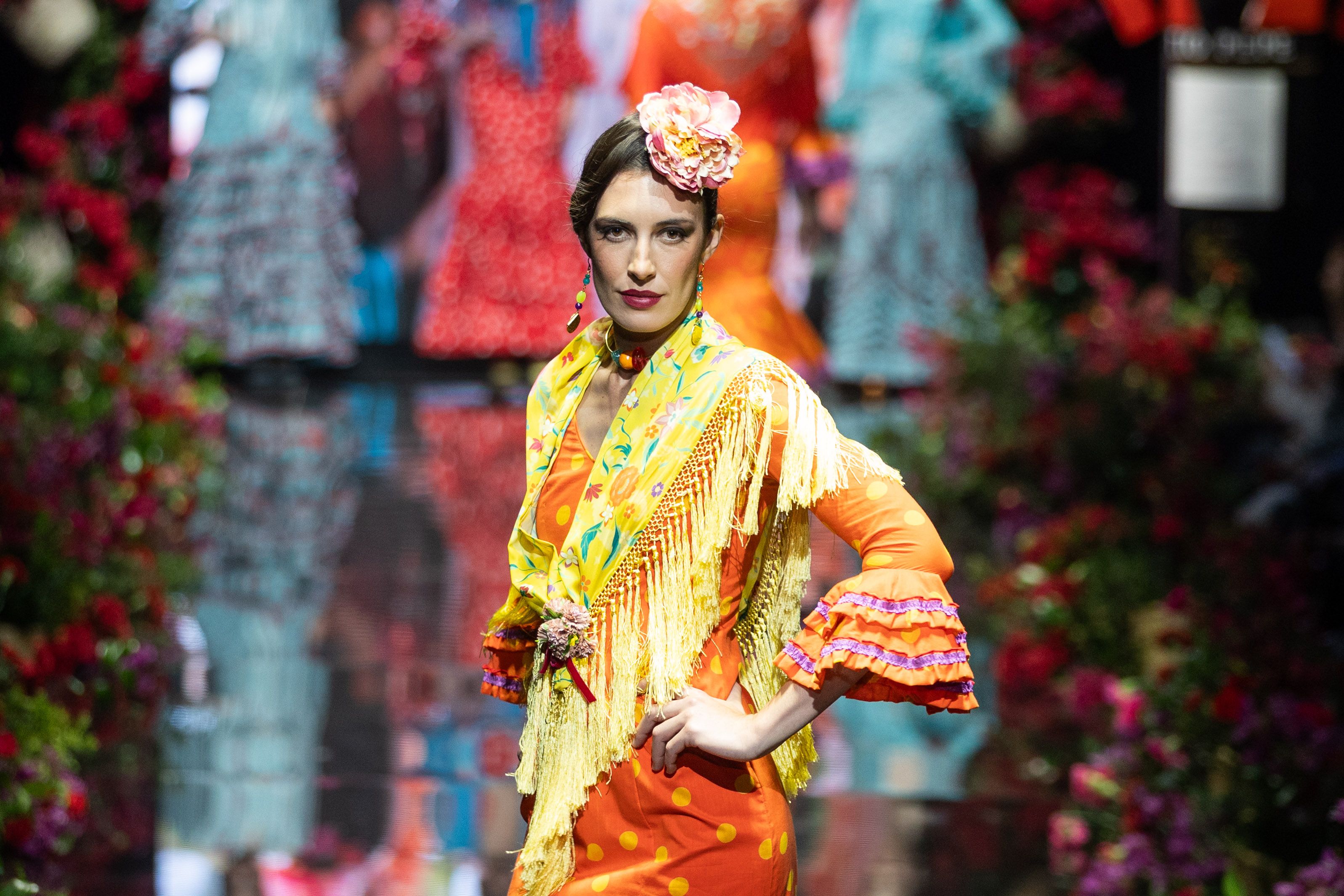 Delia Núñez con 'María Farolillo'