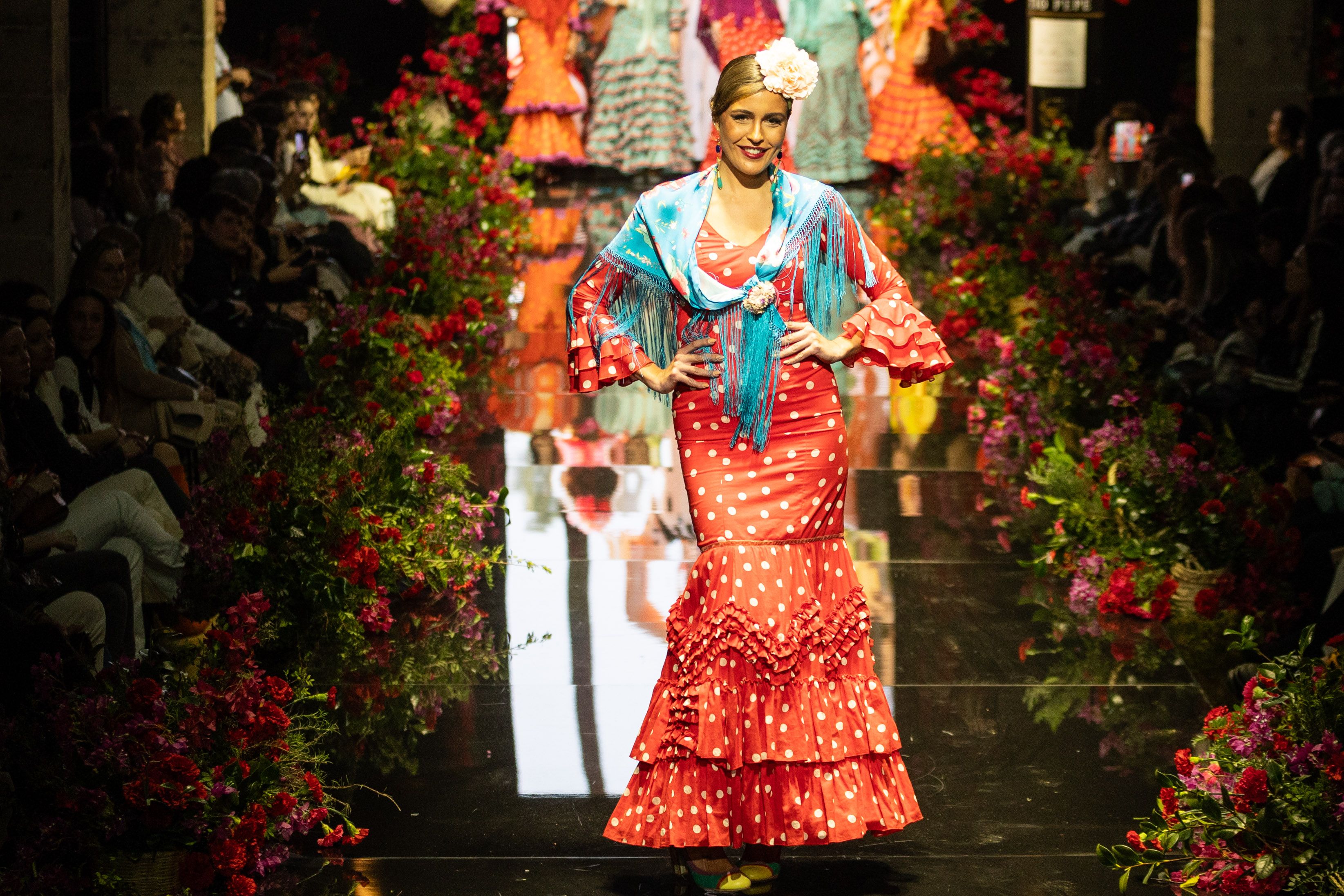 Delia Núñez con 'María Farolillo'