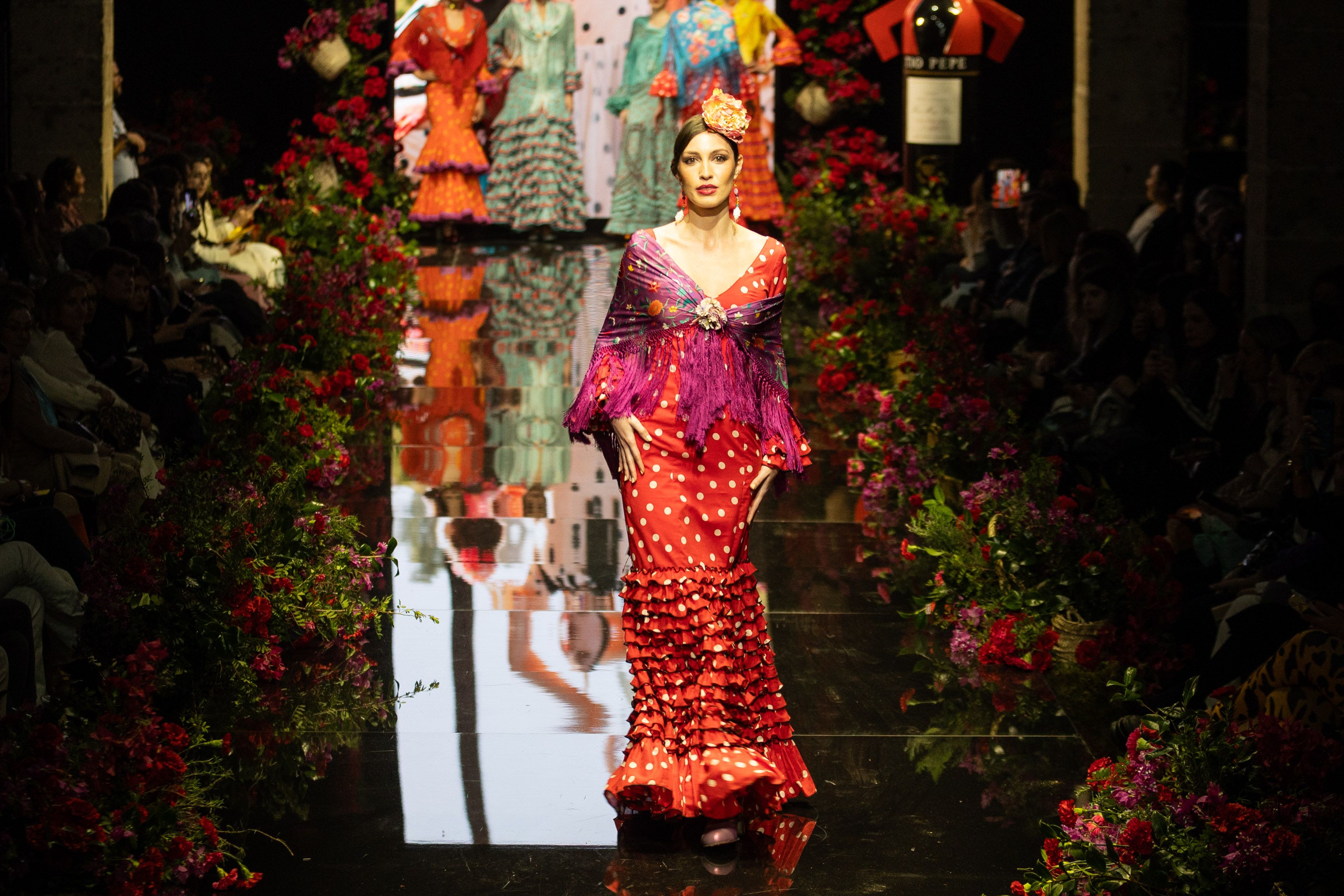 Delia Núñez con 'María Farolillo'