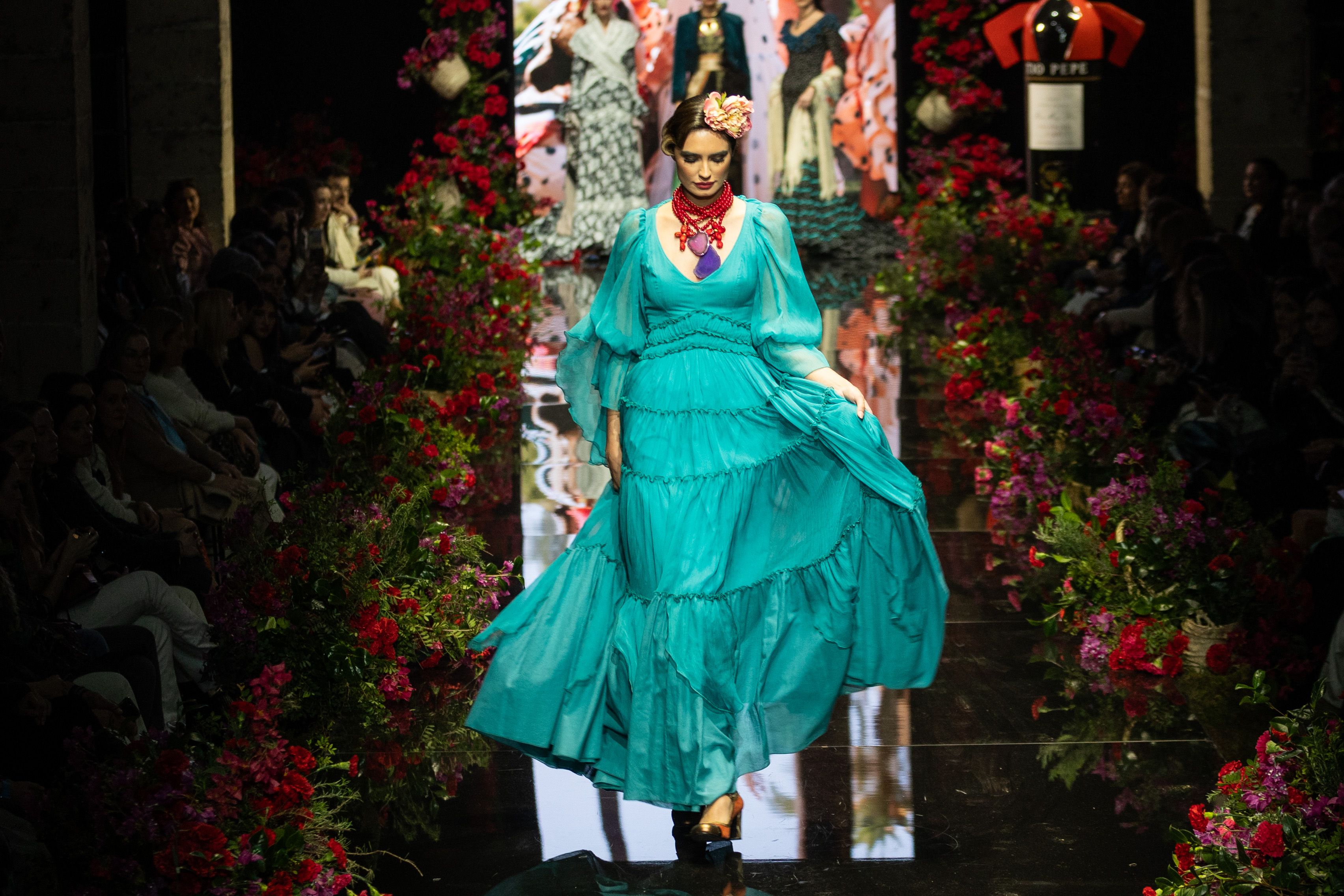 Delia Núñez con 'María Farolillo'