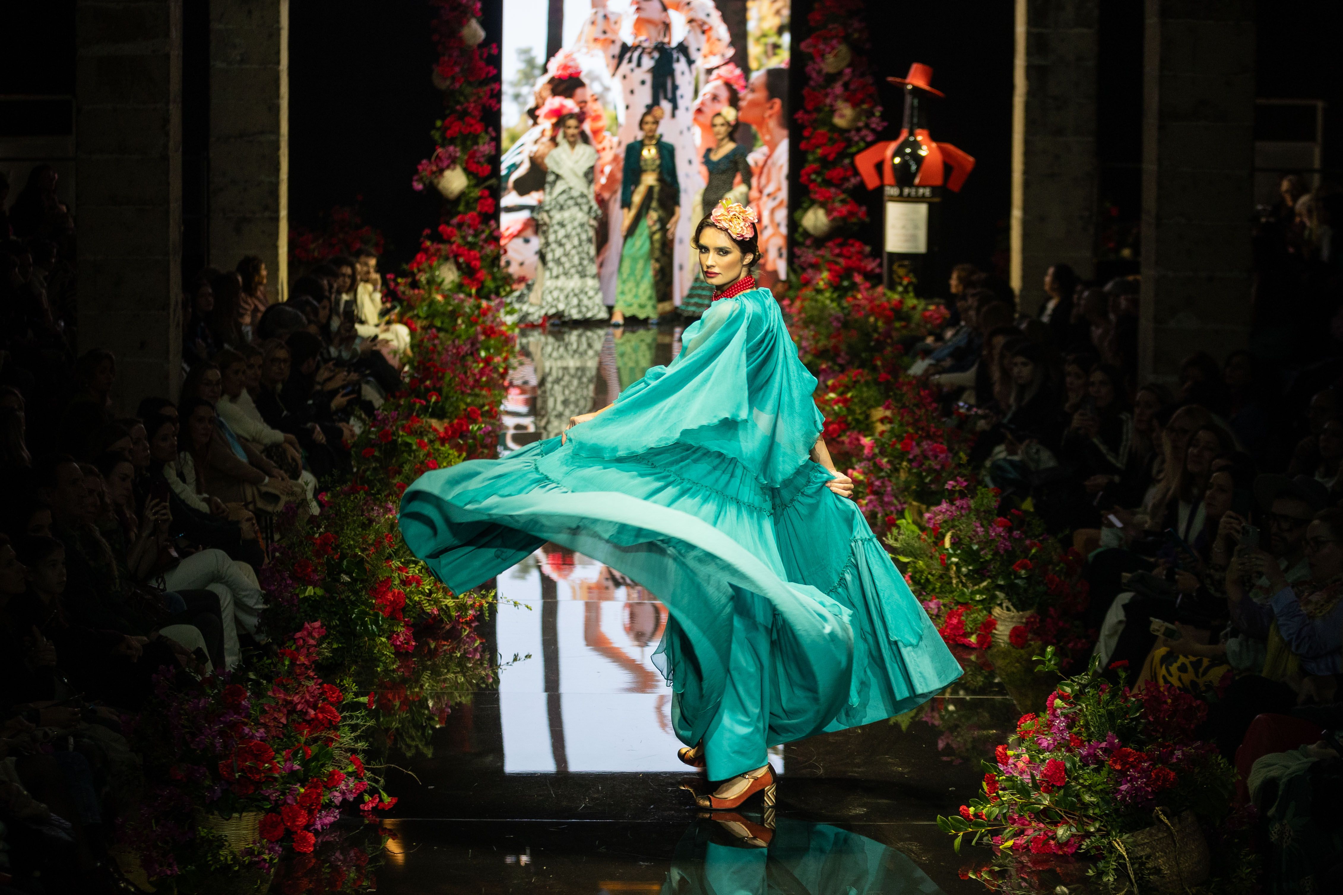 Delia Núñez con 'María Farolillo'