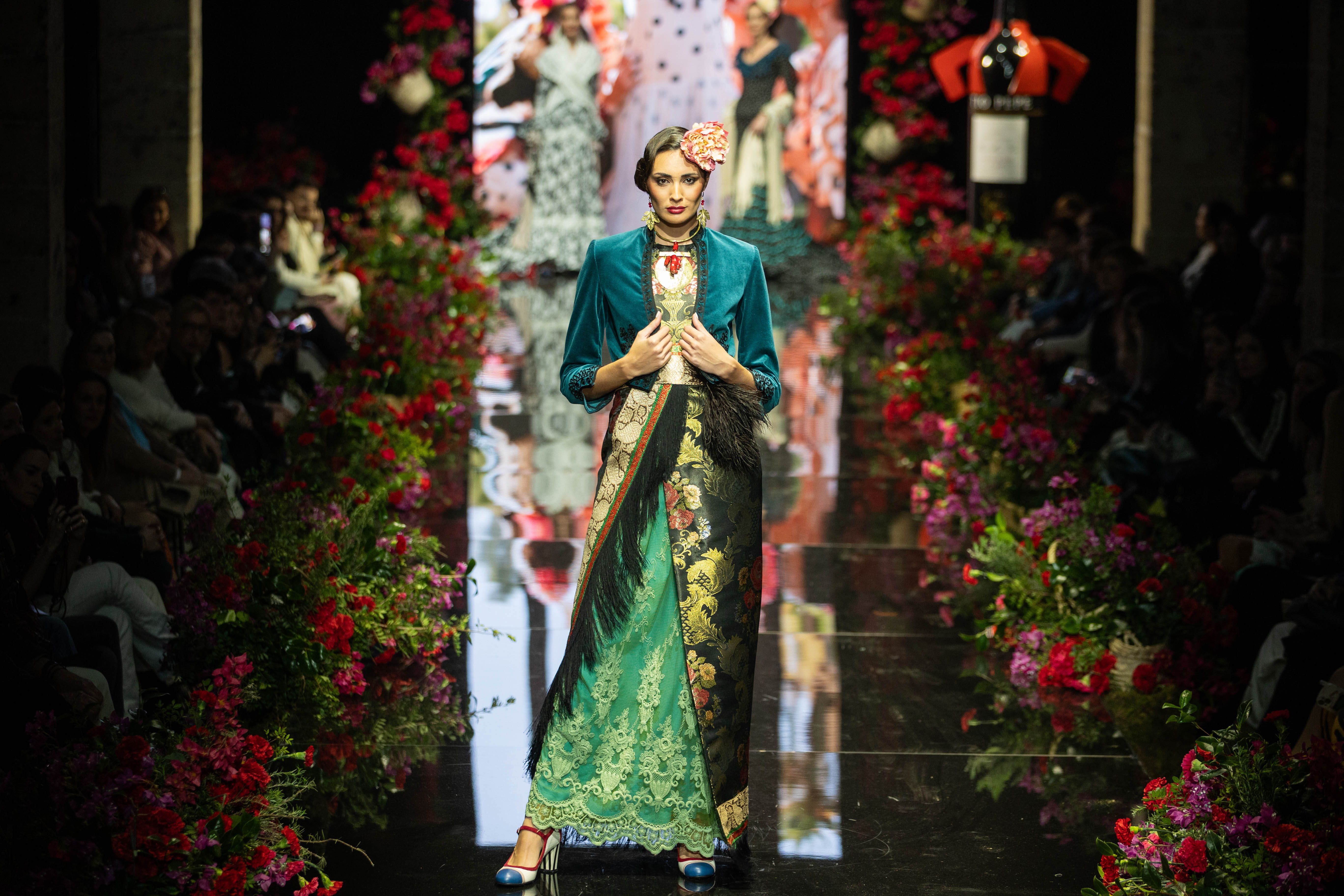 Delia Núñez con 'María Farolillo'