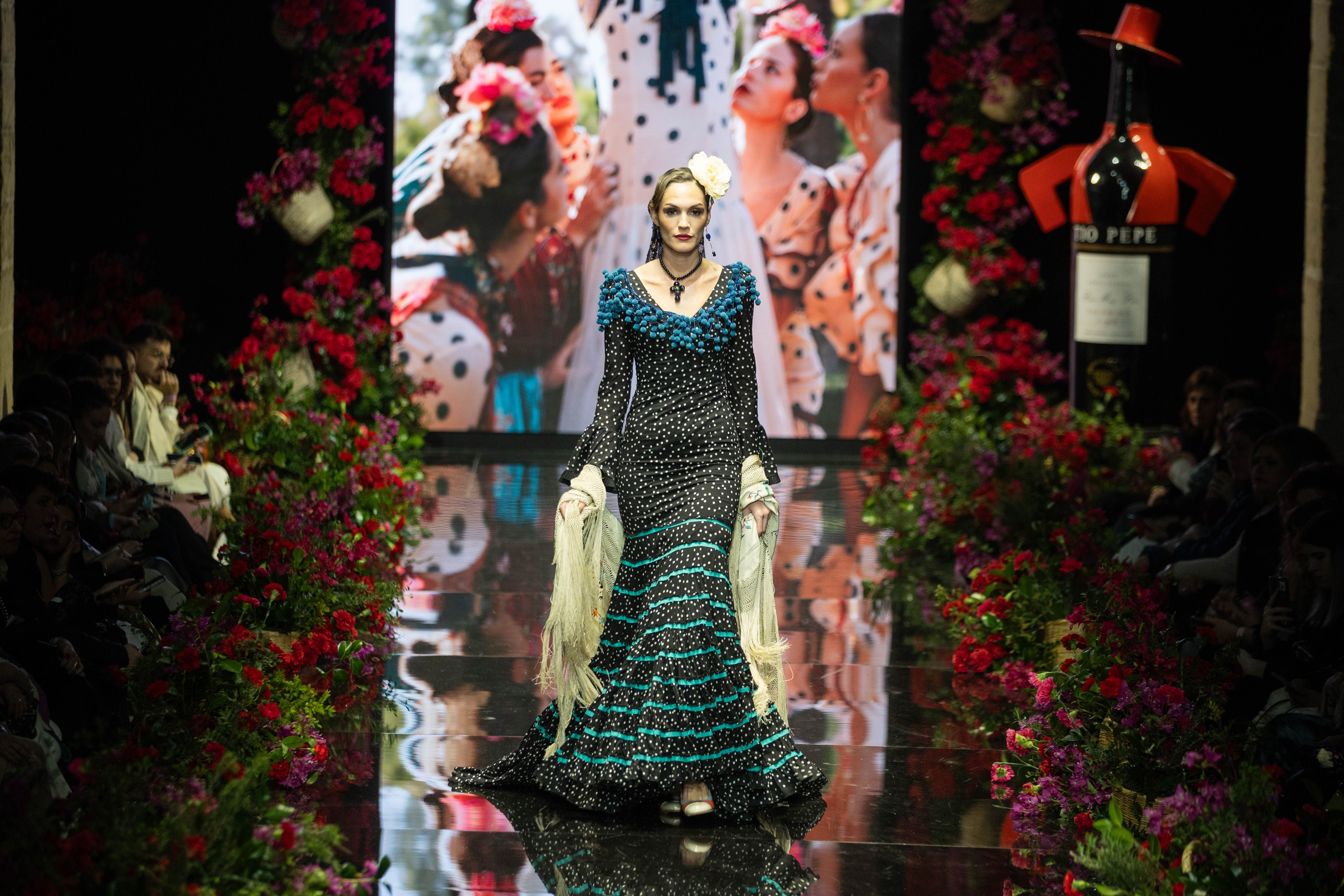 Delia Núñez con 'María Farolillo'