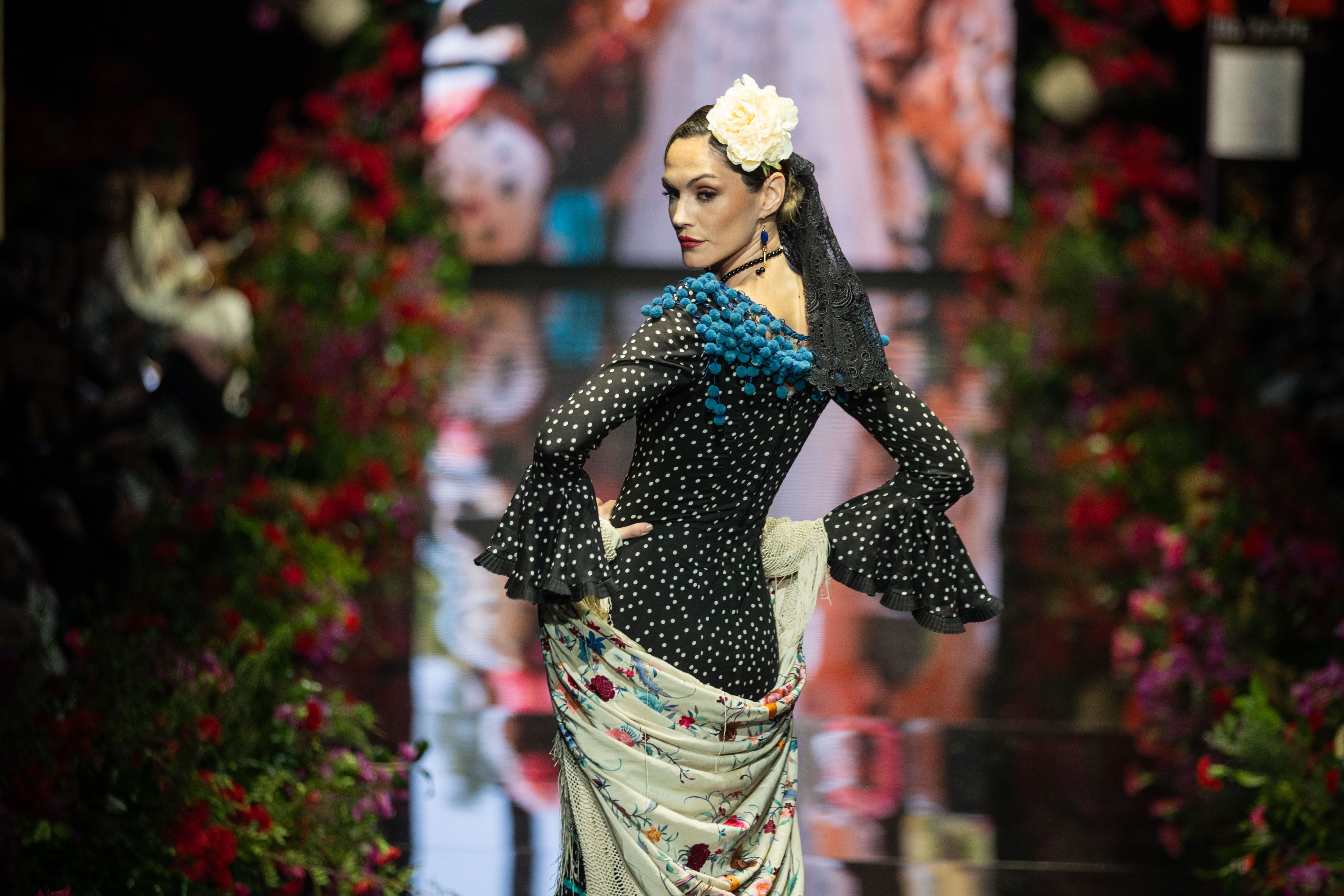 Delia Núñez con 'María Farolillo'