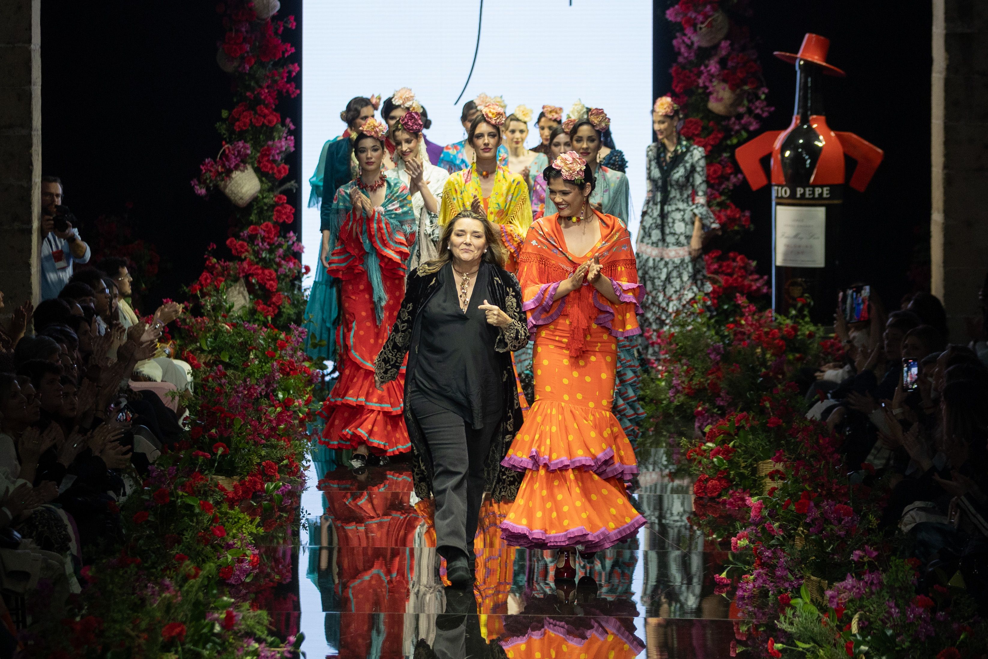 Delia Núñez con 'María Farolillo'