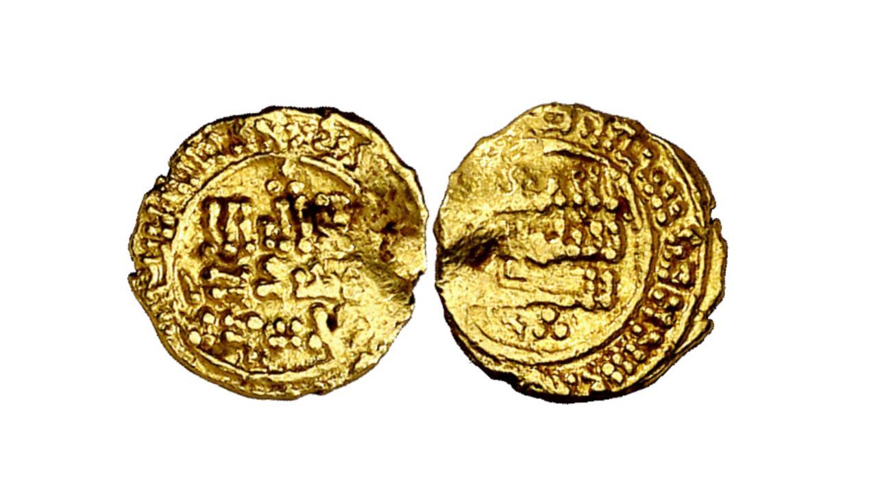 Monedas del califato de Abderramán III que van a salir a subasta.
