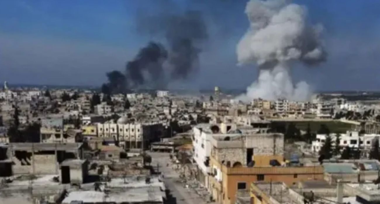 Una imagen tras el ataque de Estados Unidos.