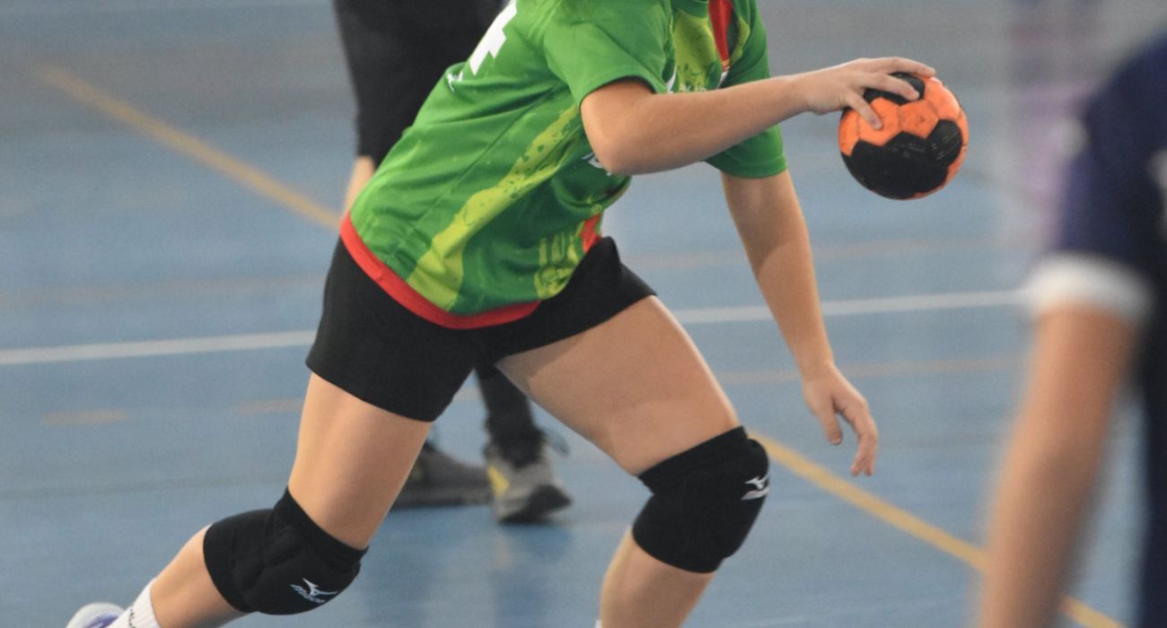 Una jugadora de balonmano del club que ha denunciado la presunta agresión.