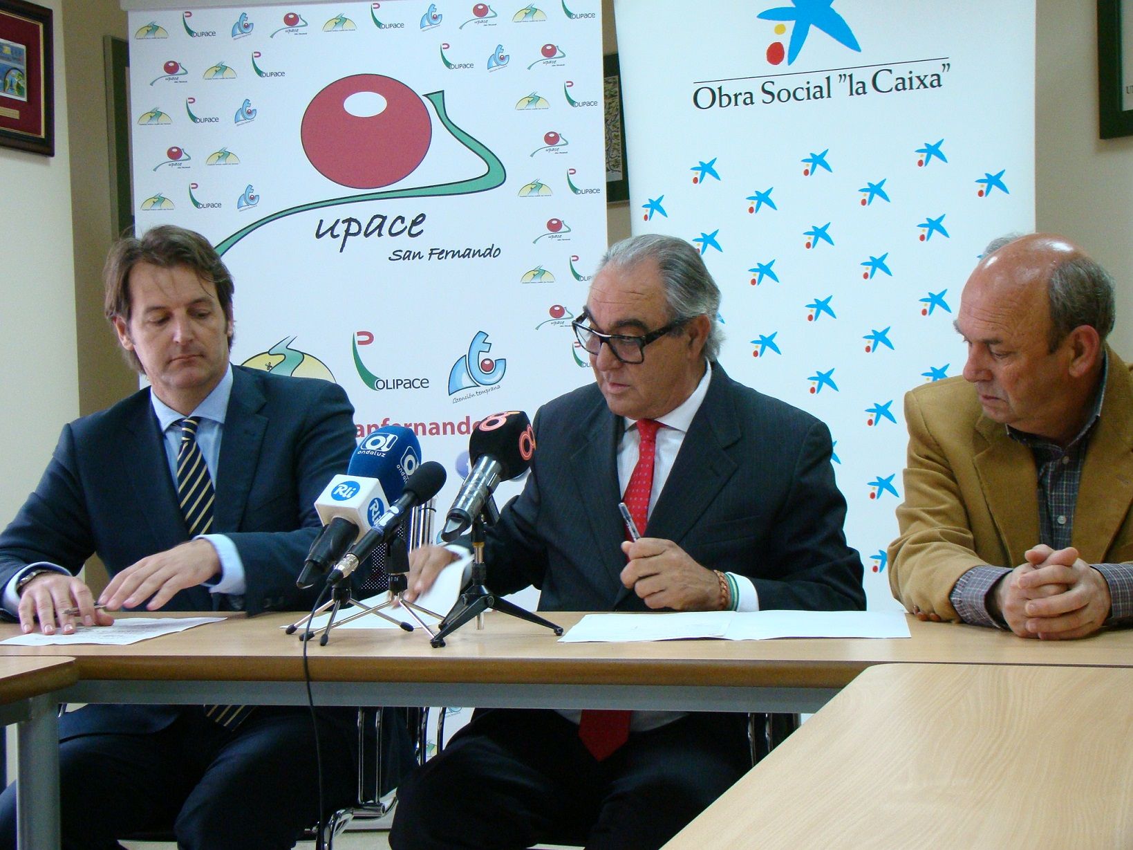 José Manuel Porras, en el centro de la imagen.