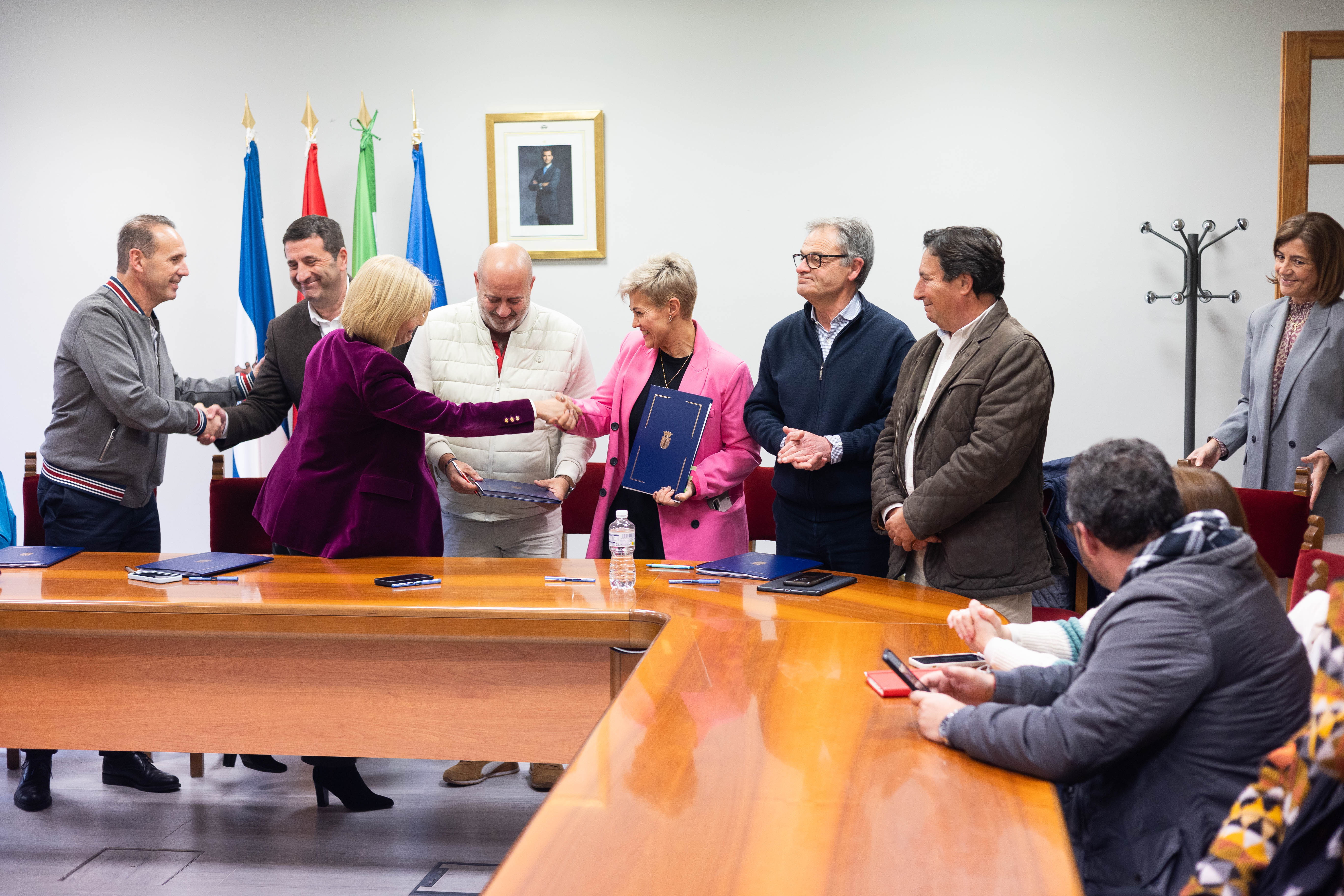 Firma del convenio colectivo del personal laboral del Ayuntamiento de Jerez