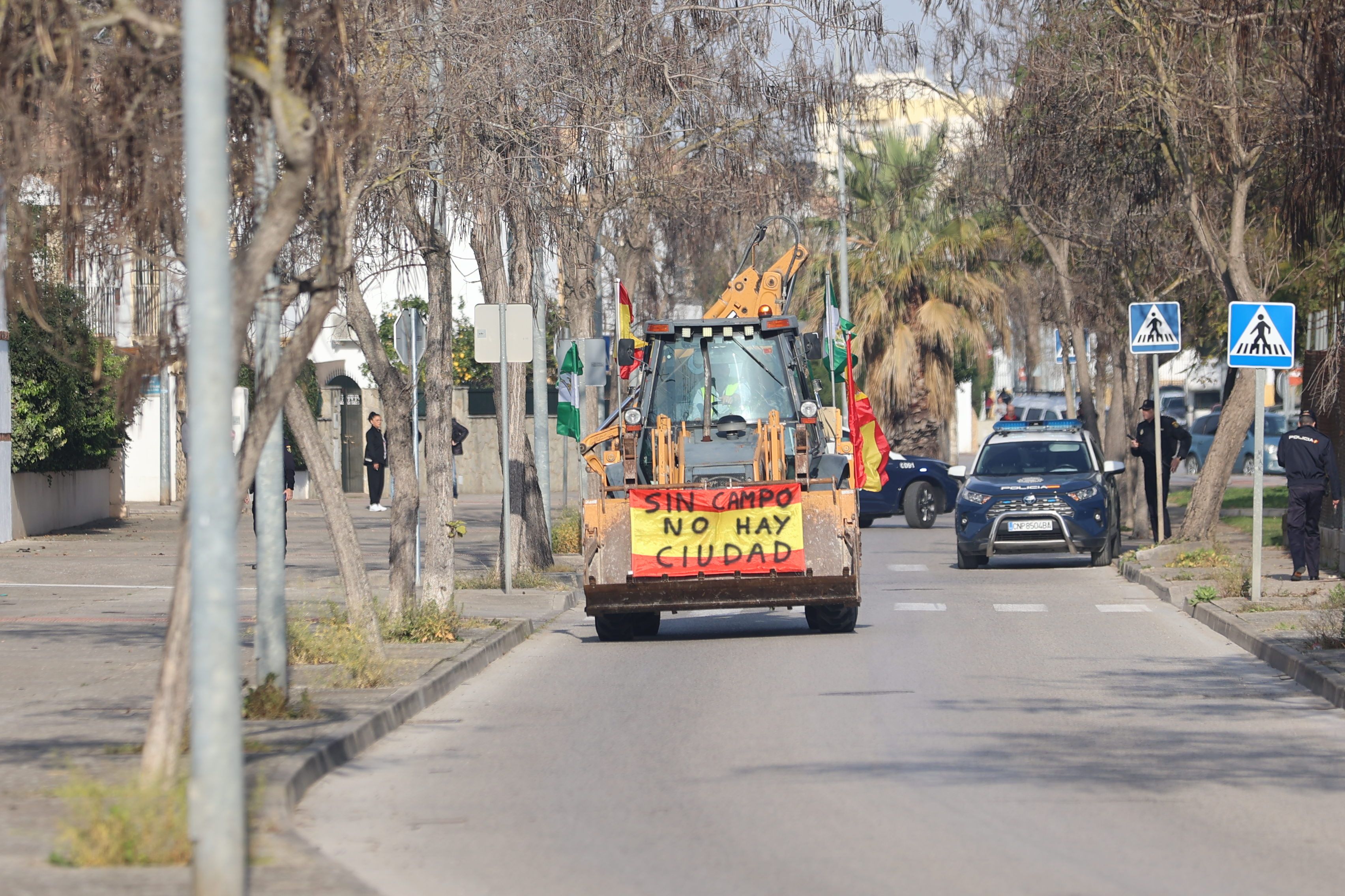 Segundo día de protestas de los agricultores.