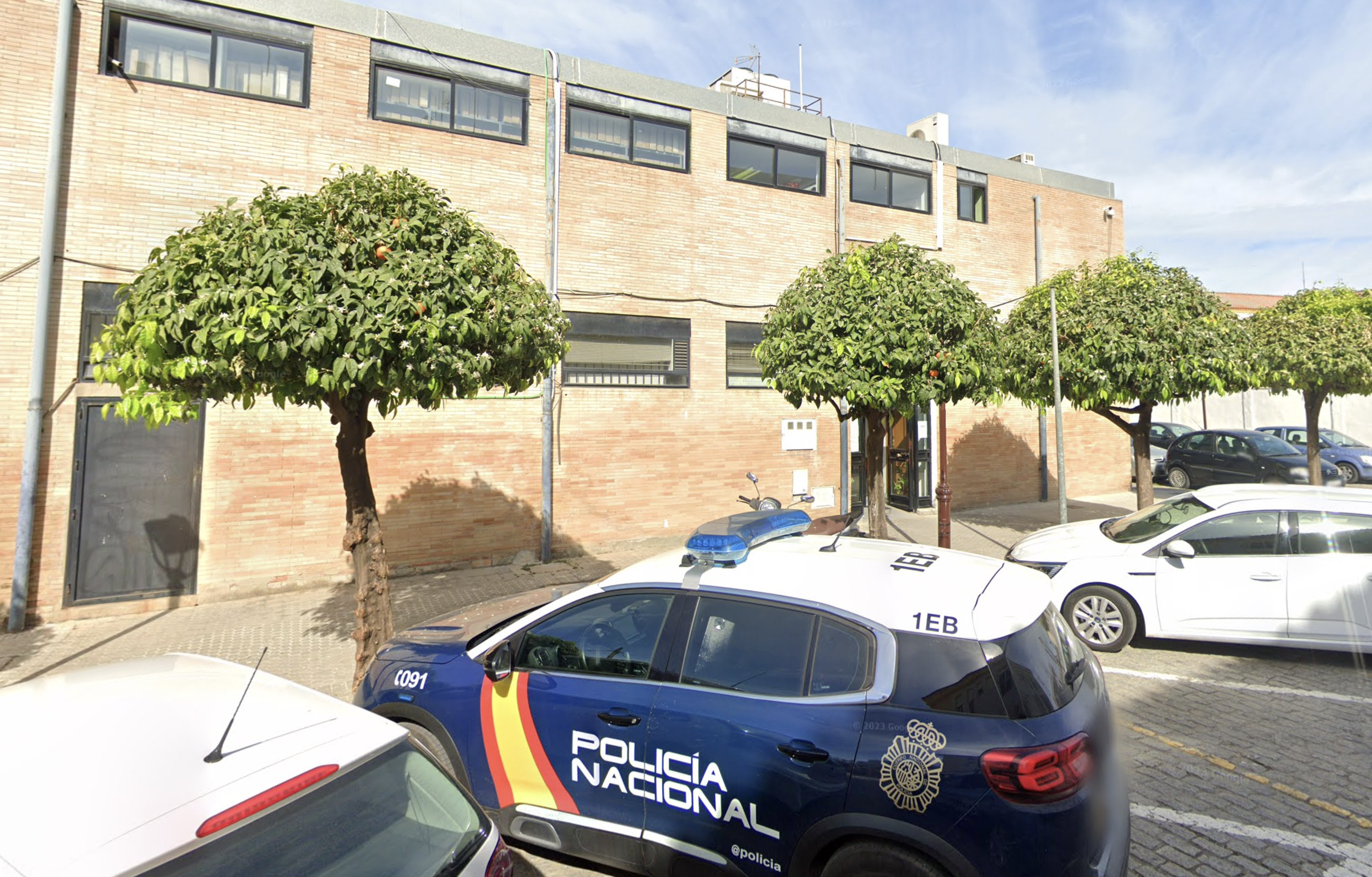 Comisaría de Policía Nacional en Camas, donde se encontraban los agentes. Comisaría de Policía Nacional en Camas, donde se encontraban los agentes.