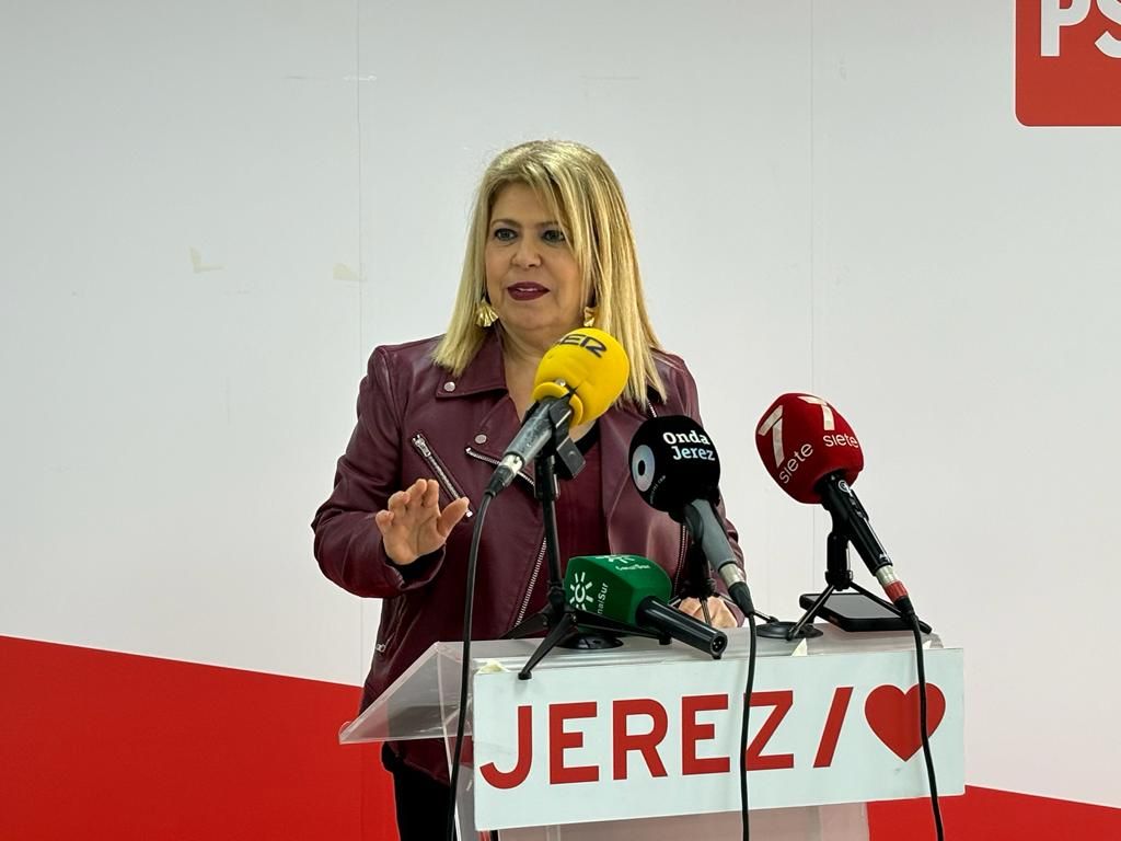 Mamen Sánchez dice que Aena se da dos años para recuperar los pasajeros que el Aeropuerto de Jerez tenía en 2018.