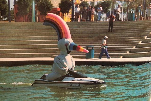 Sevilla recupera a 'Curro'. La mascota durante la celebración de la Expo`92.
