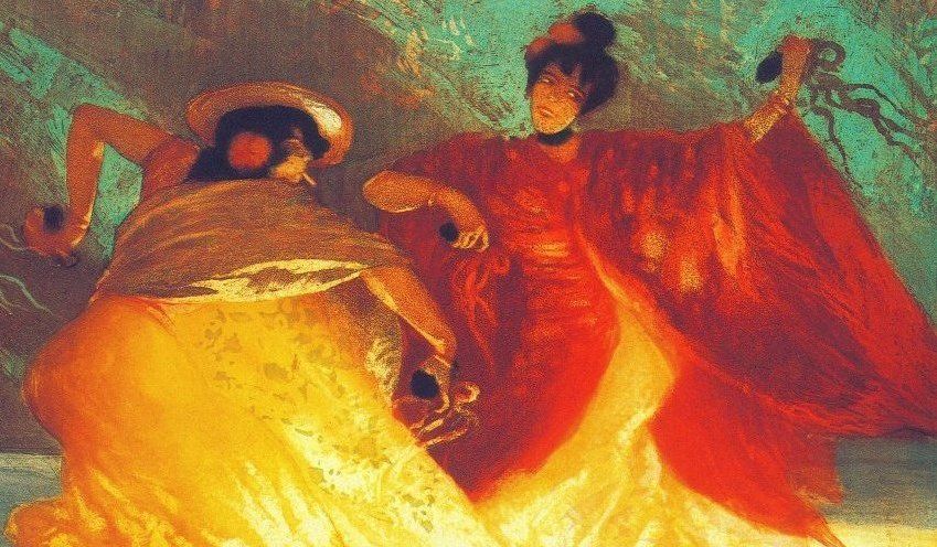 ‘Cabaret flamenco’, de Georges Berges, c. 1925
