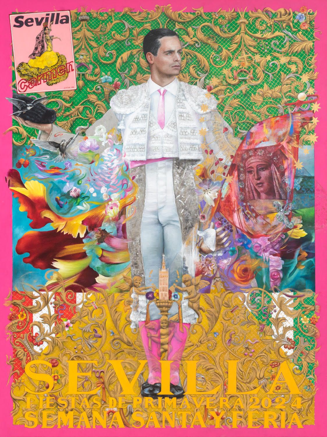 El cartel de las Fiestas de la Primavera 2024