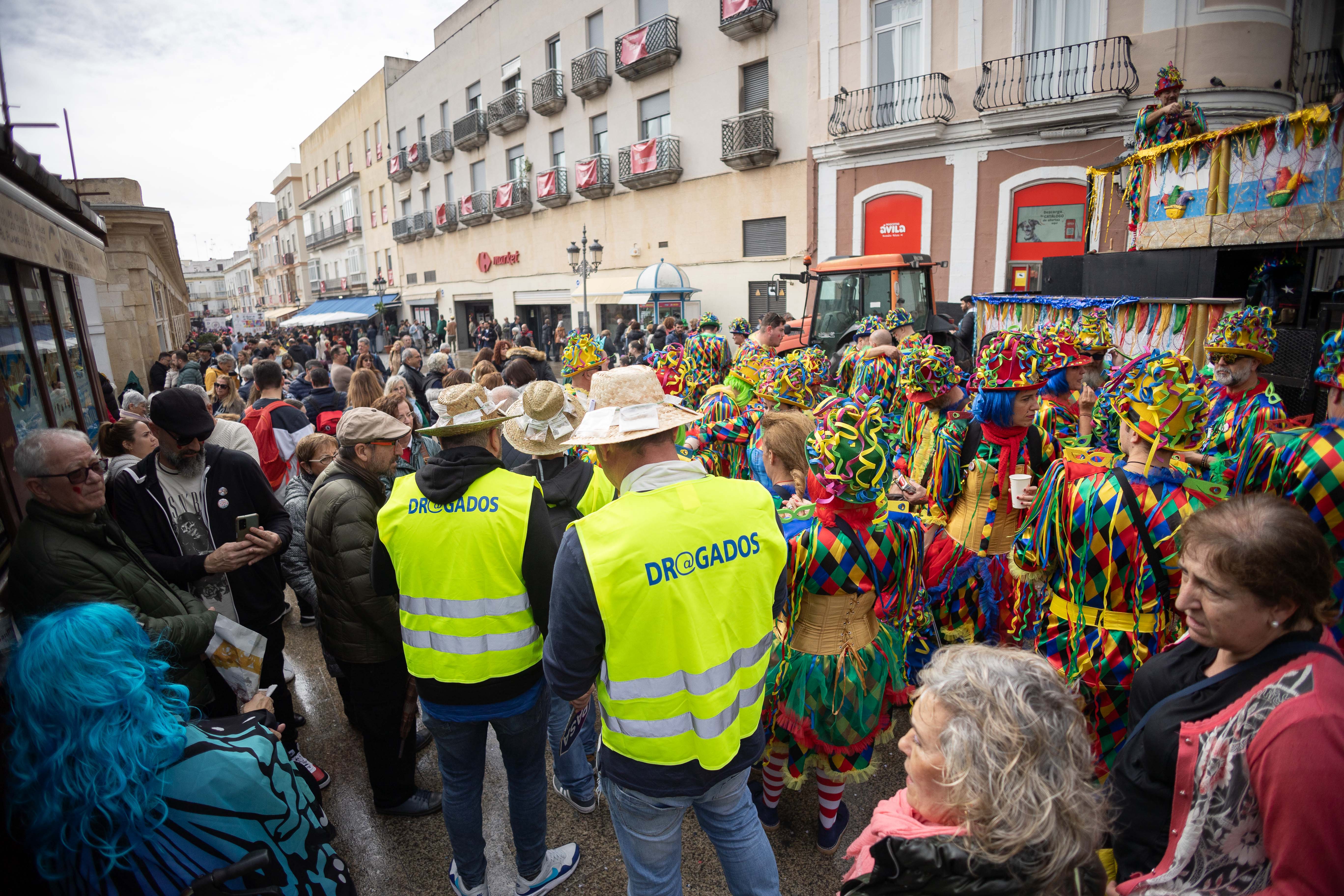 El lunes de carnaval en Cádiz.