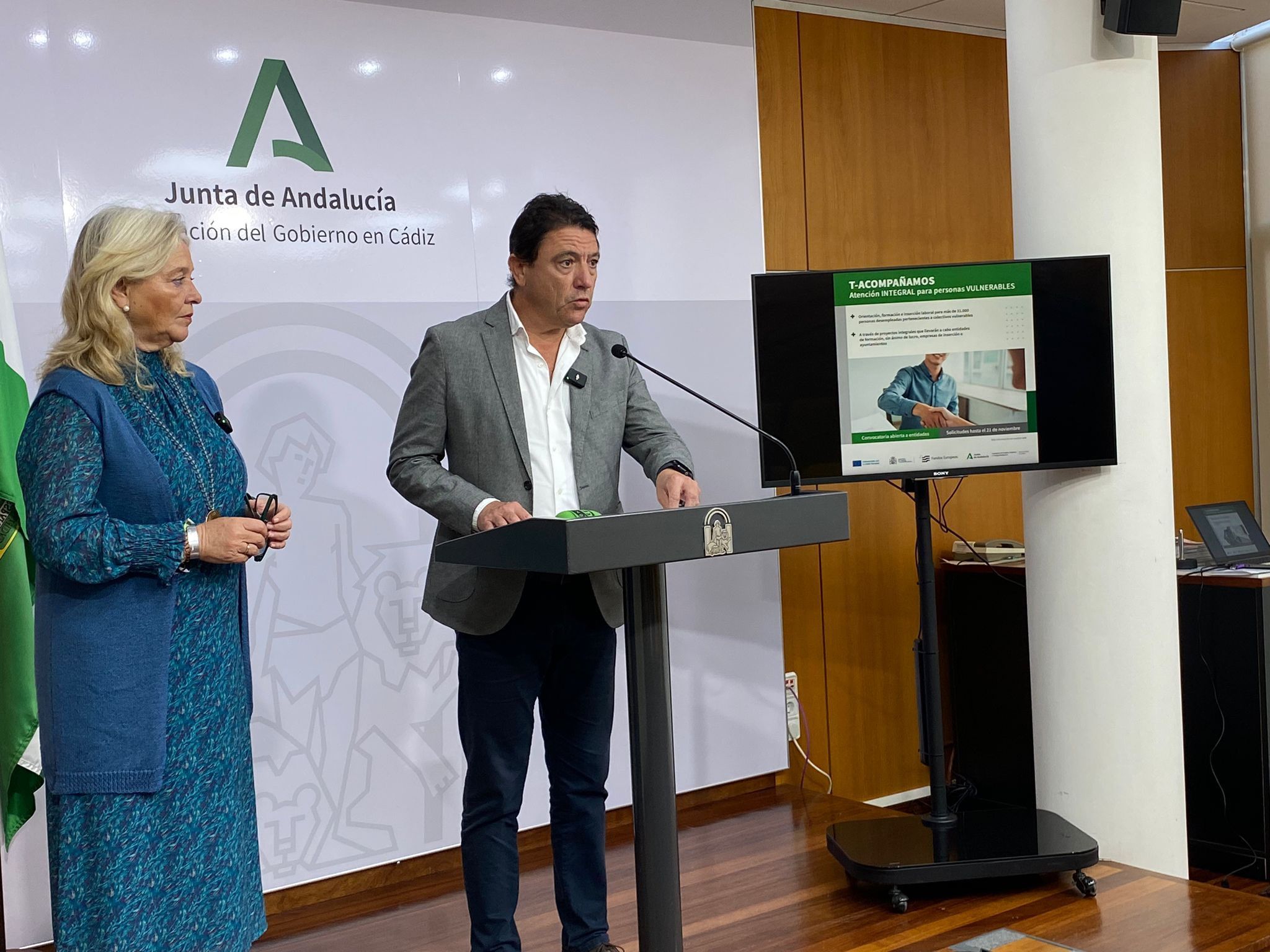 Daniel Sánchez Román, delegado de Empelo de la Junta en Cádiz.