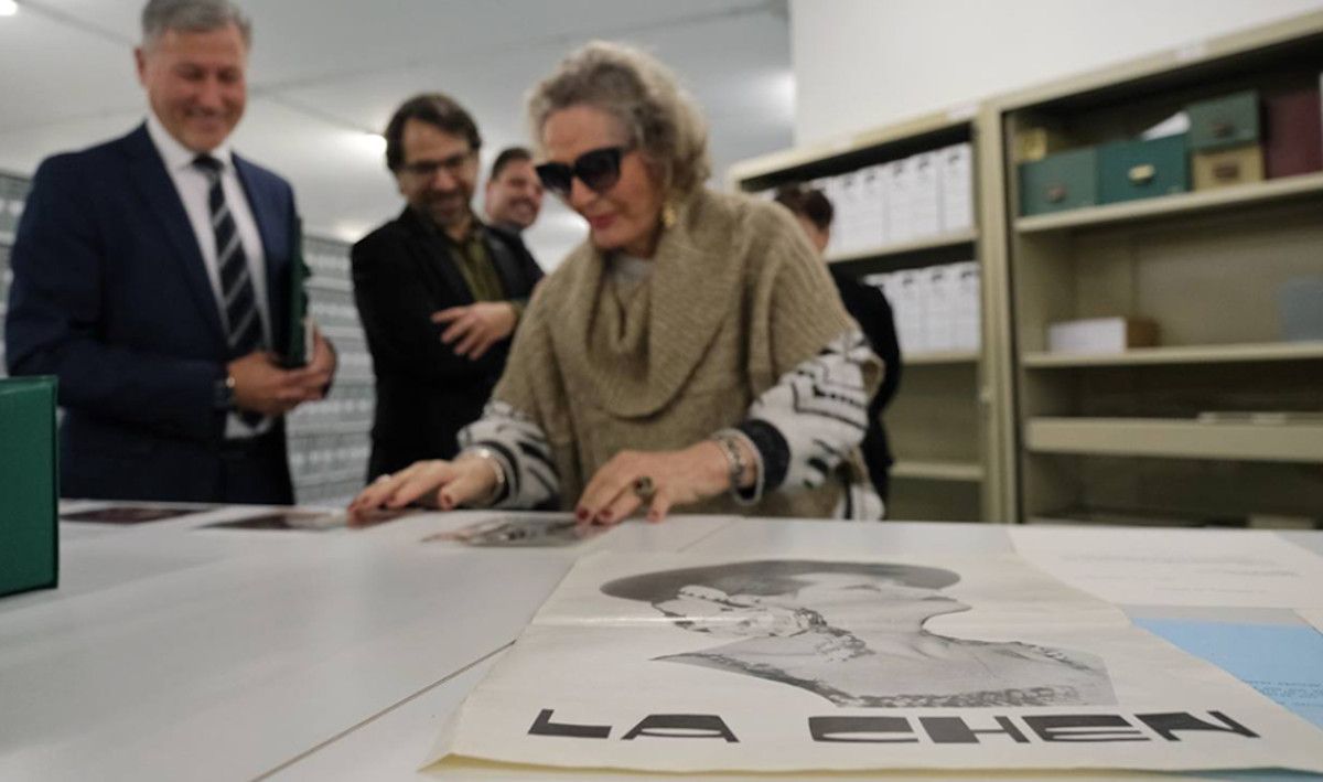 Manuela Saborido 'Manolita Chen', icono de la transexualidad y pionera en la lucha por los derechos de las personas LGTBI.