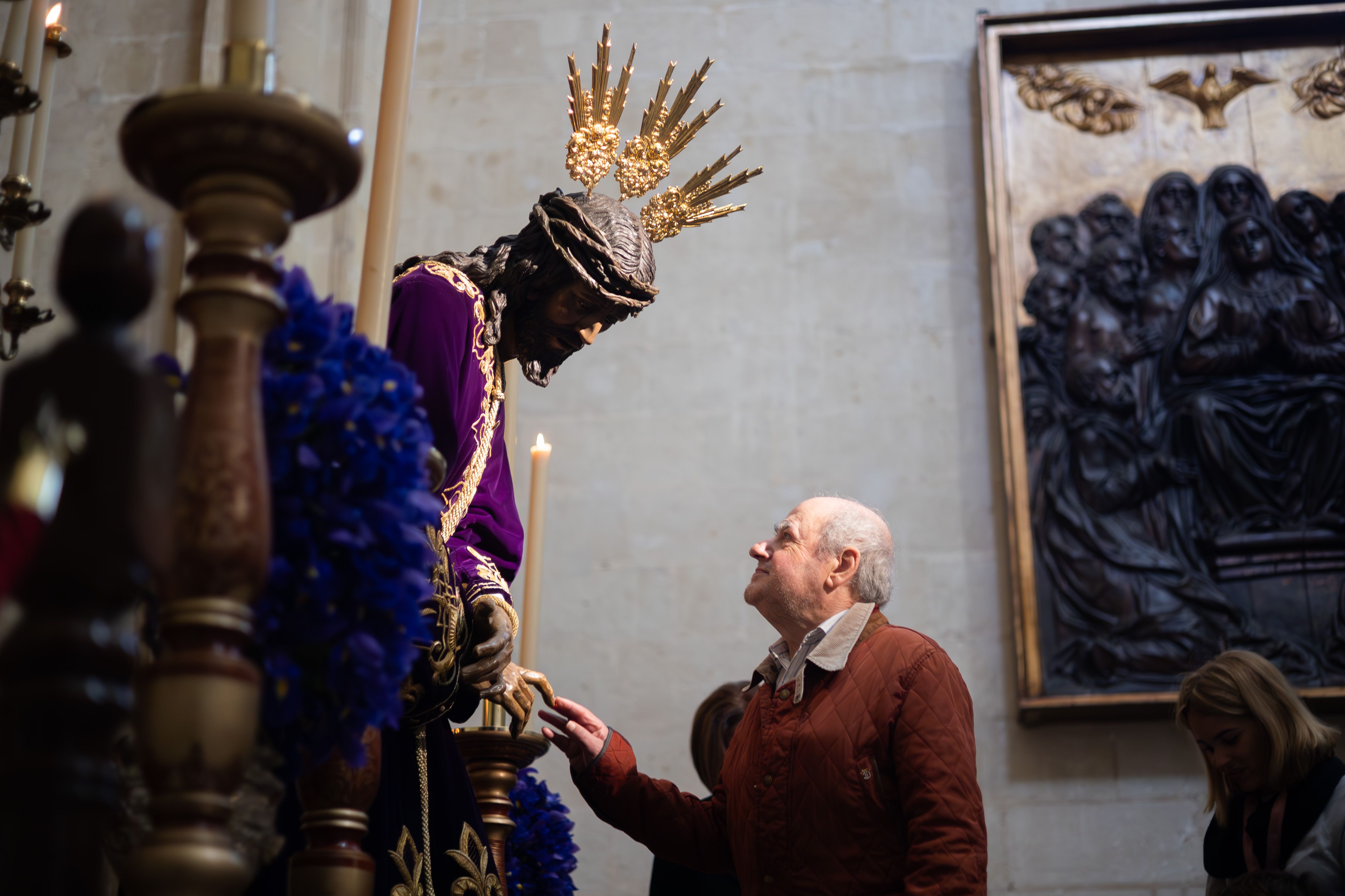 El Señor de la Via Crucis en San Francisco.