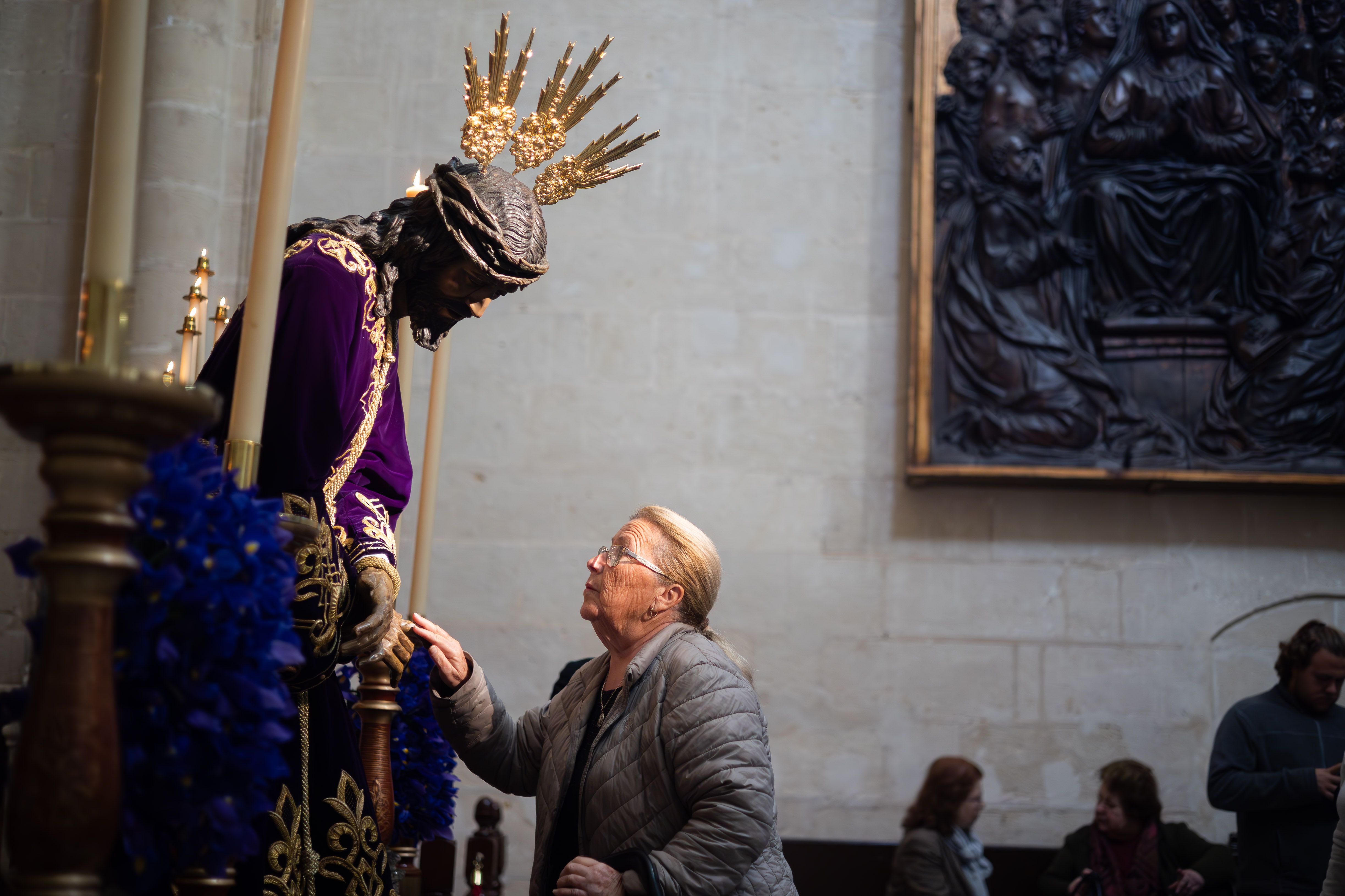 El Señor de la Via Crucis en San Francisco. 