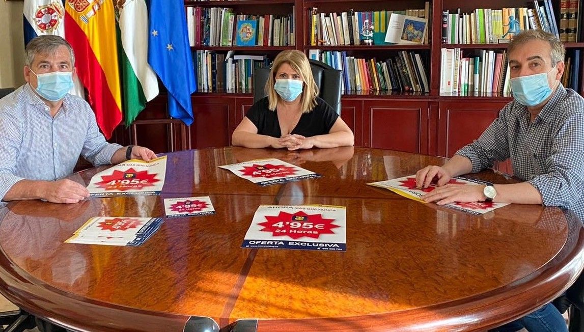 Un momento de la reunión.