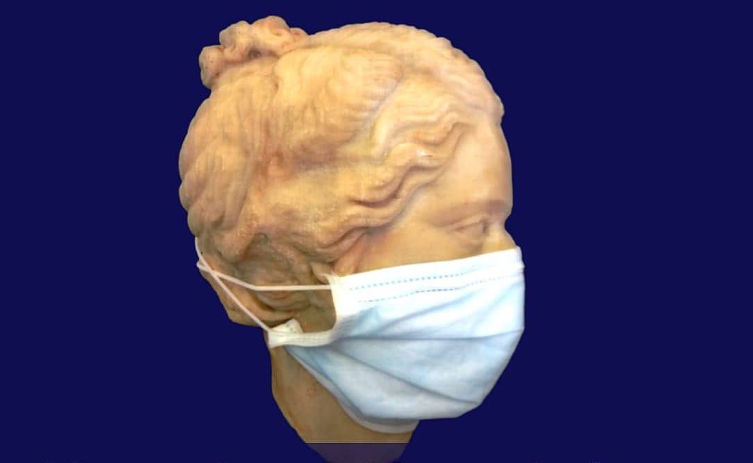 Imagen del Museo Arqueológico con motivo de su reapertura tras la pandemia.