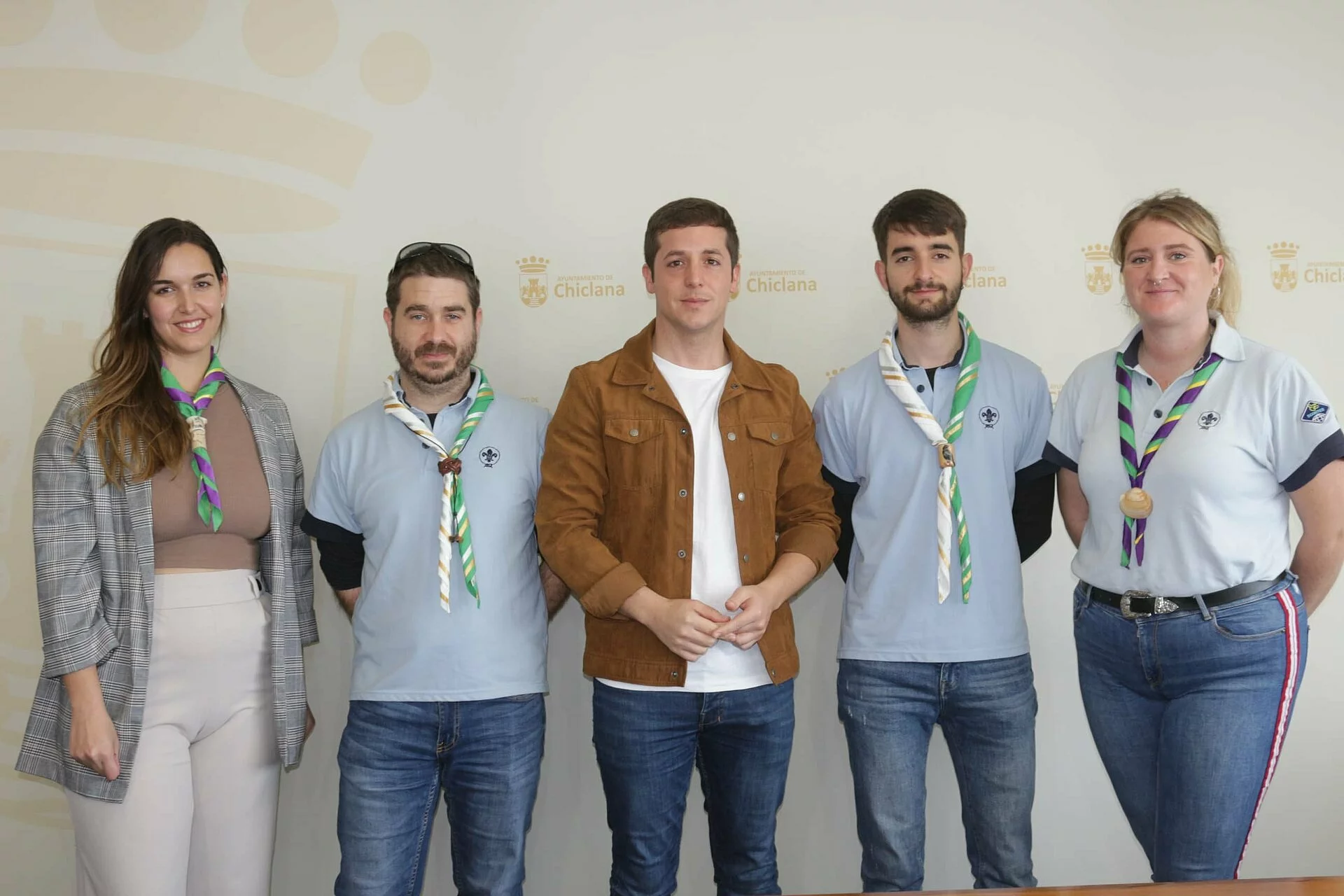 Presentación de la canción en Chiclana. 