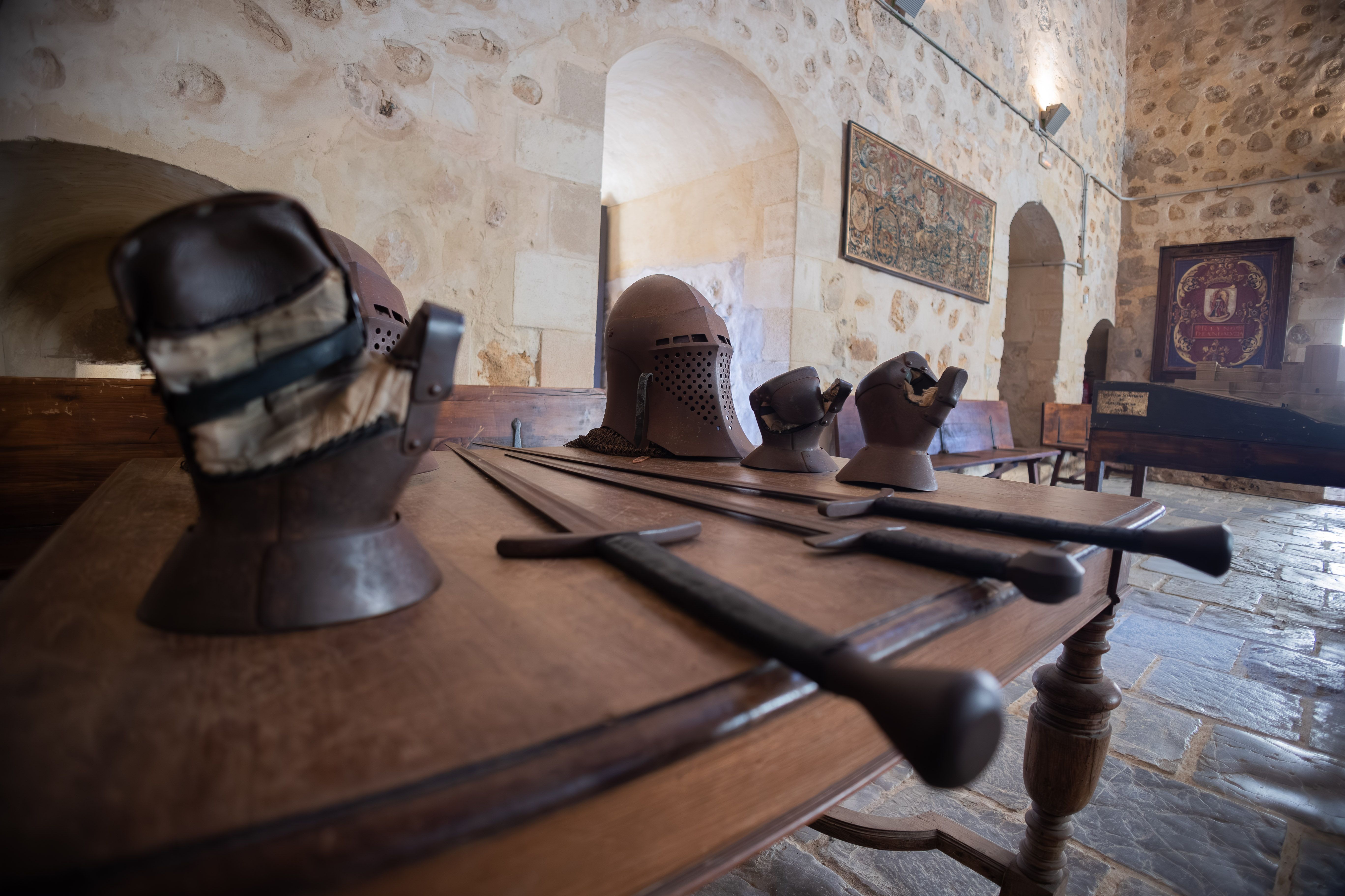El castillo de Santiago en Sanlúcar por dentro