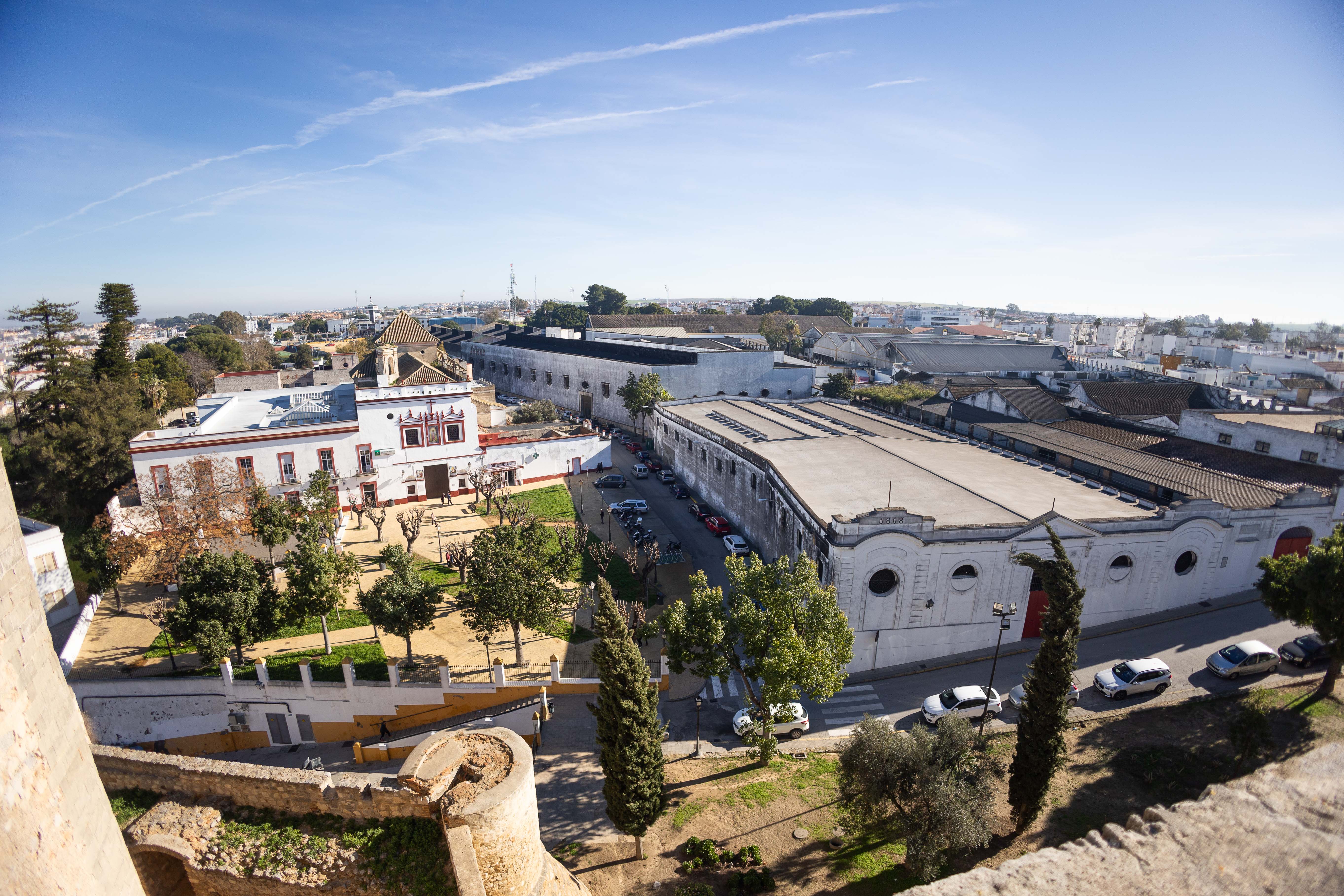 El castillo de Santiago en Sanlúcar por dentro