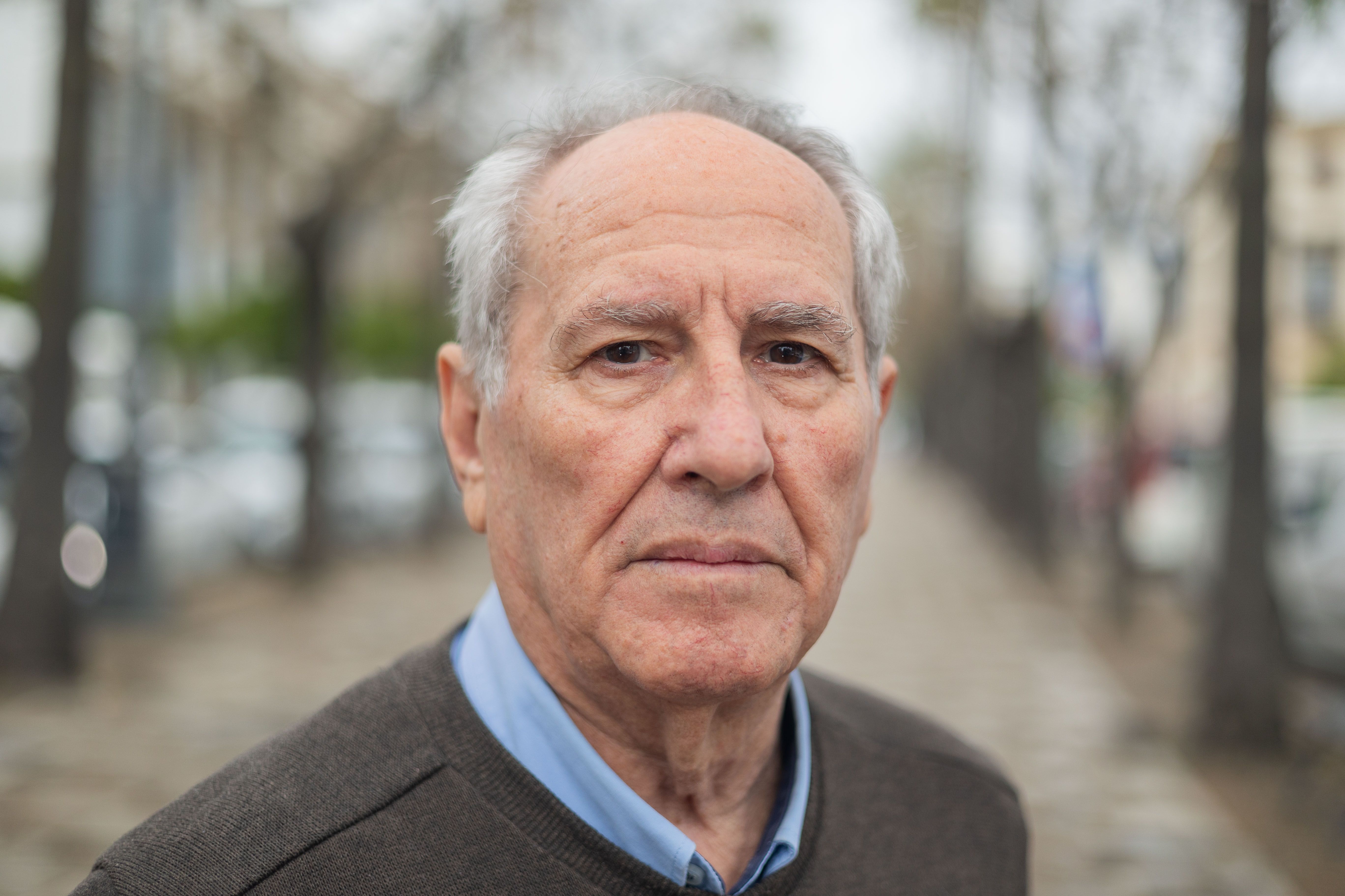 Pepe Castaño posando para esta información. 