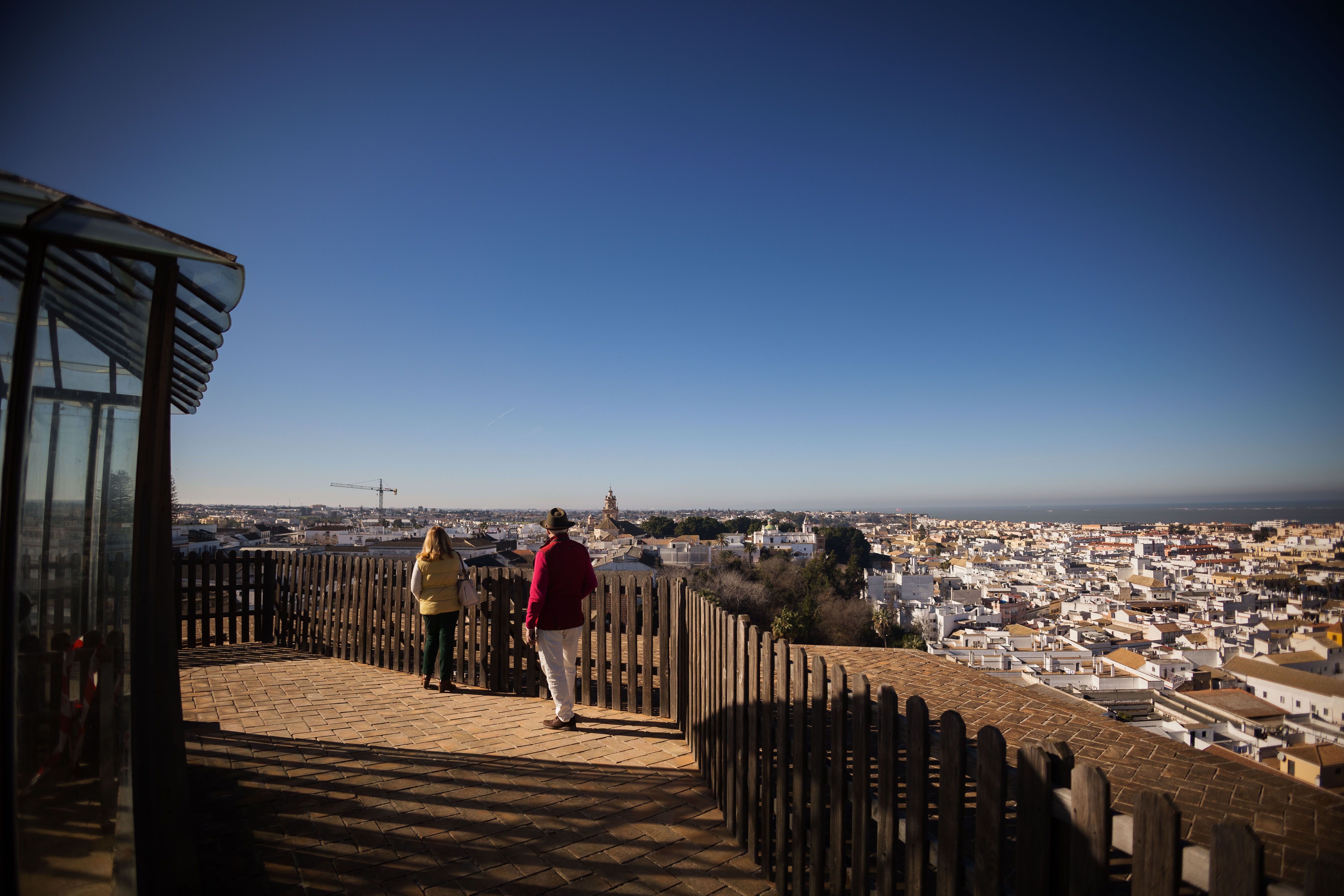El castillo de Santiago en Sanlúcar por dentro