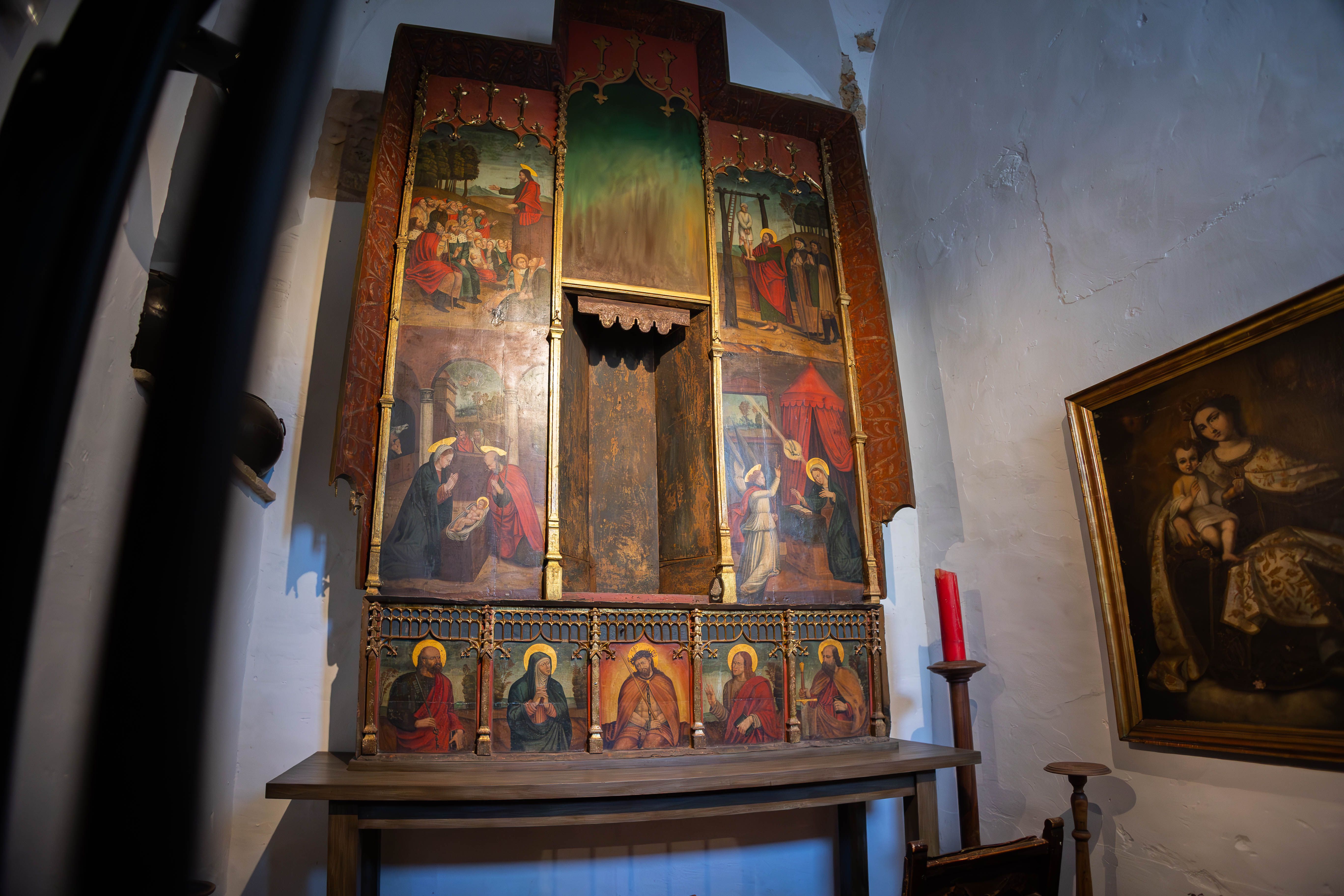 El castillo de Santiago en Sanlúcar por dentro