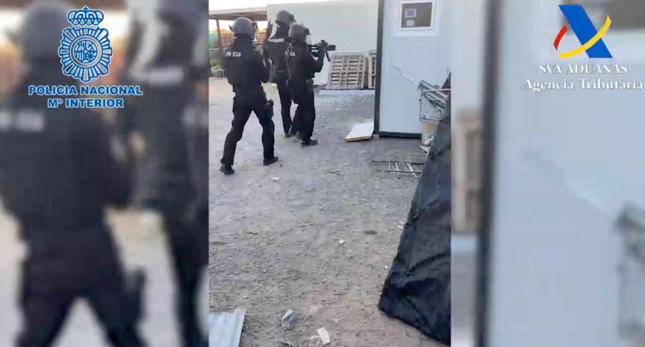 Operación policial contra una organización de narcos que operaba en Rota.