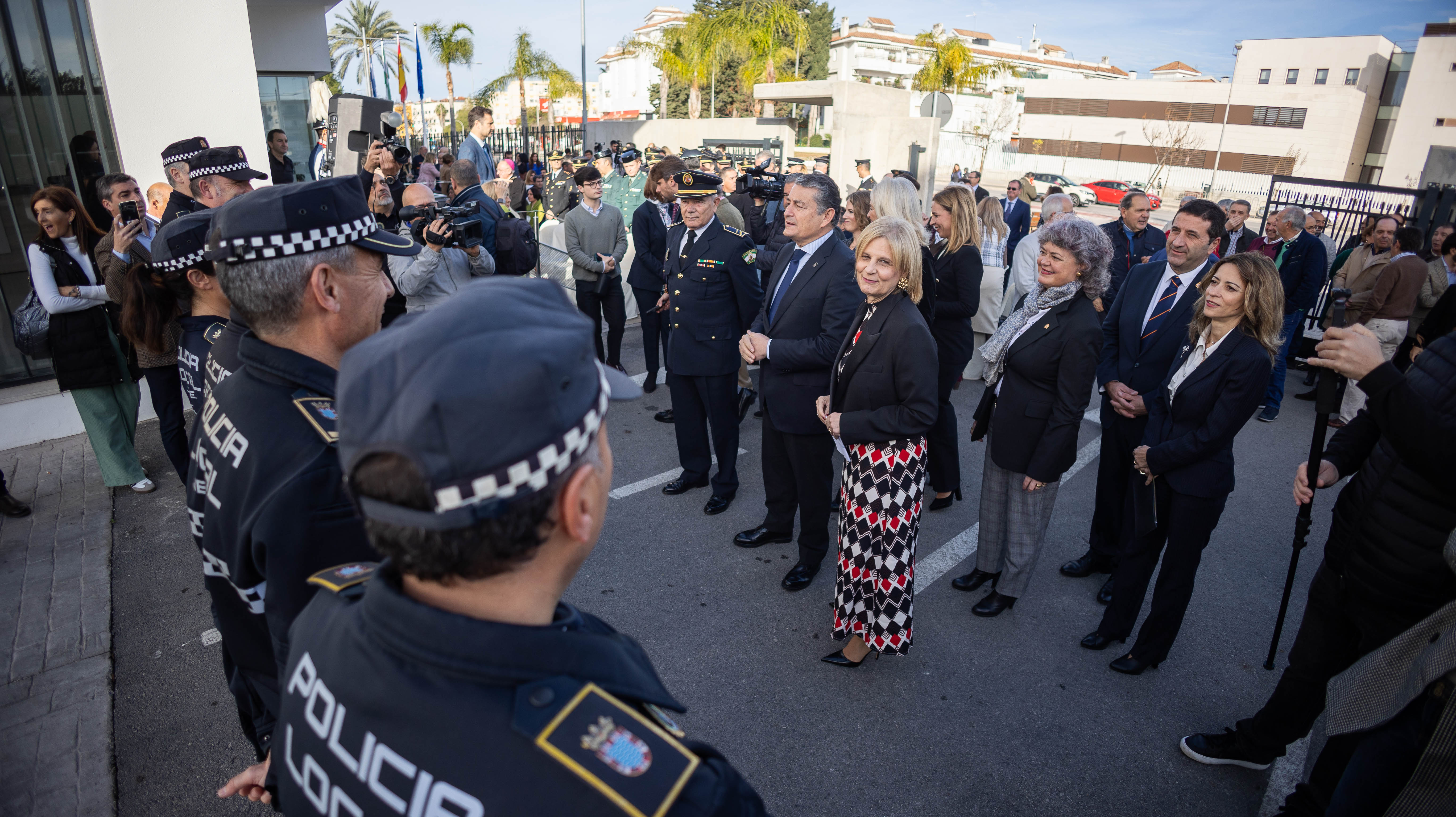Las imágenes de la inauguración de la nueva Jefatura de la Policía Local