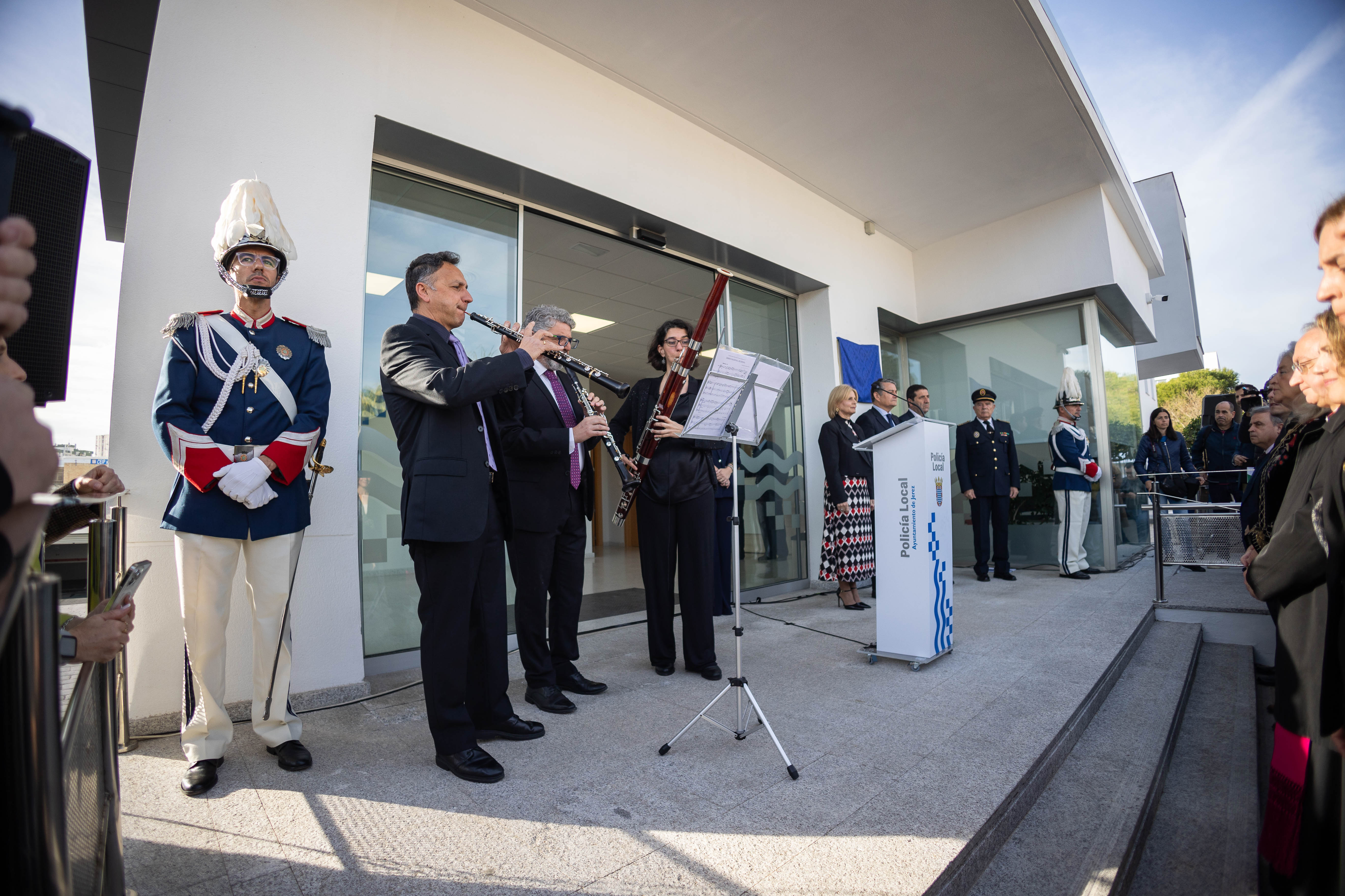 Las imágenes de la inauguración de la nueva Jefatura de la Policía Local