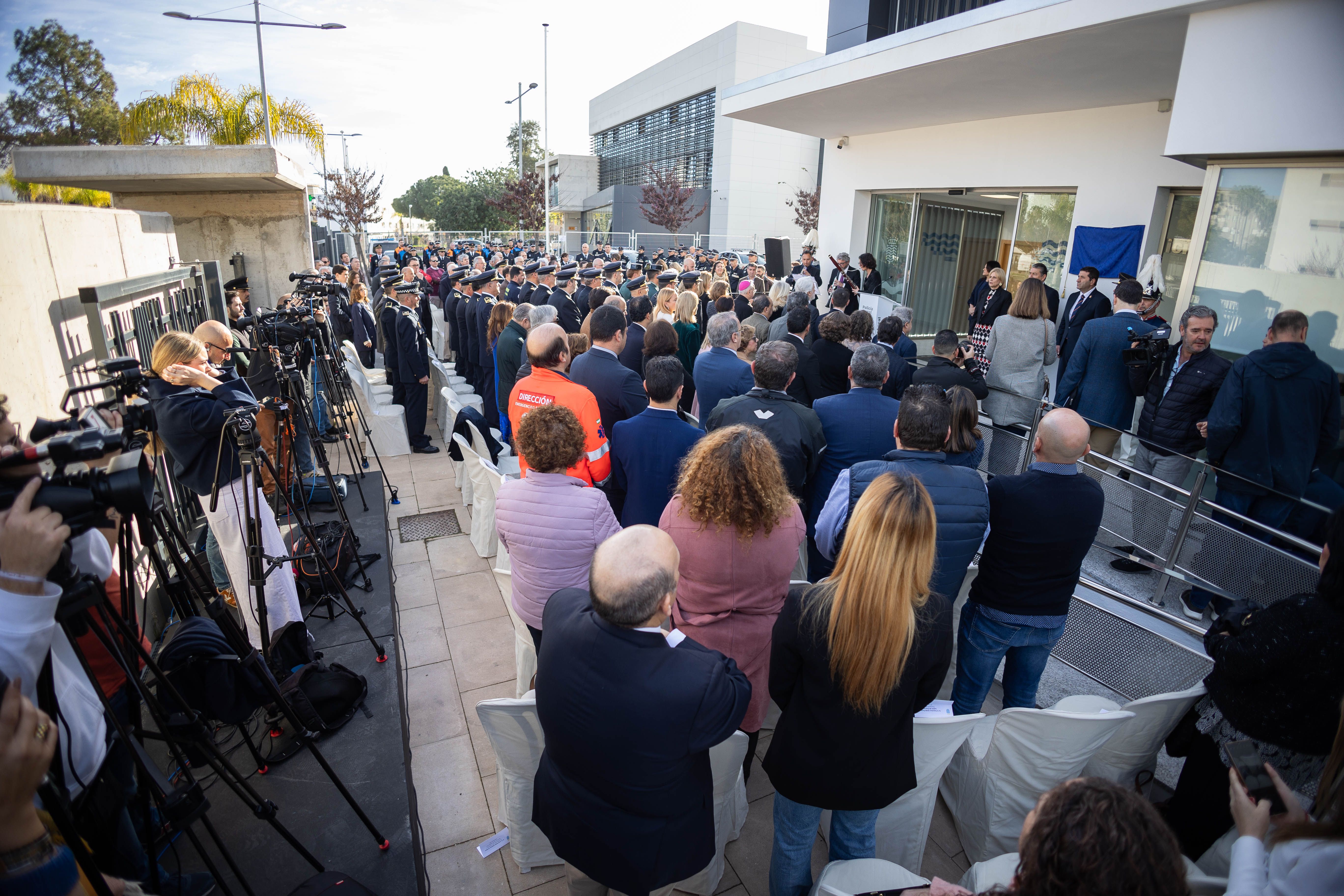 Las imágenes de la inauguración de la nueva Jefatura de la Policía Local