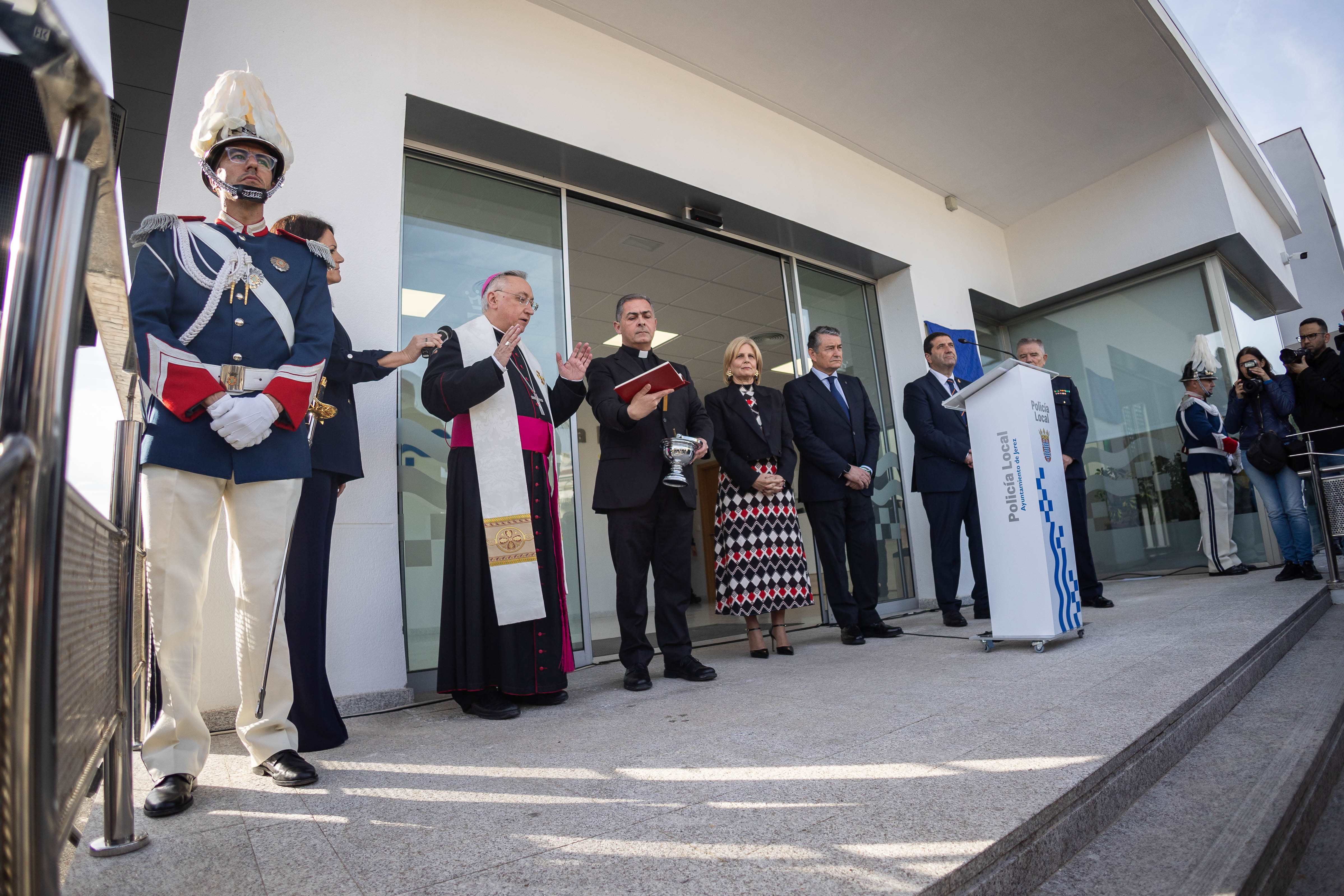 Las imágenes de la inauguración de la nueva Jefatura de la Policía Local