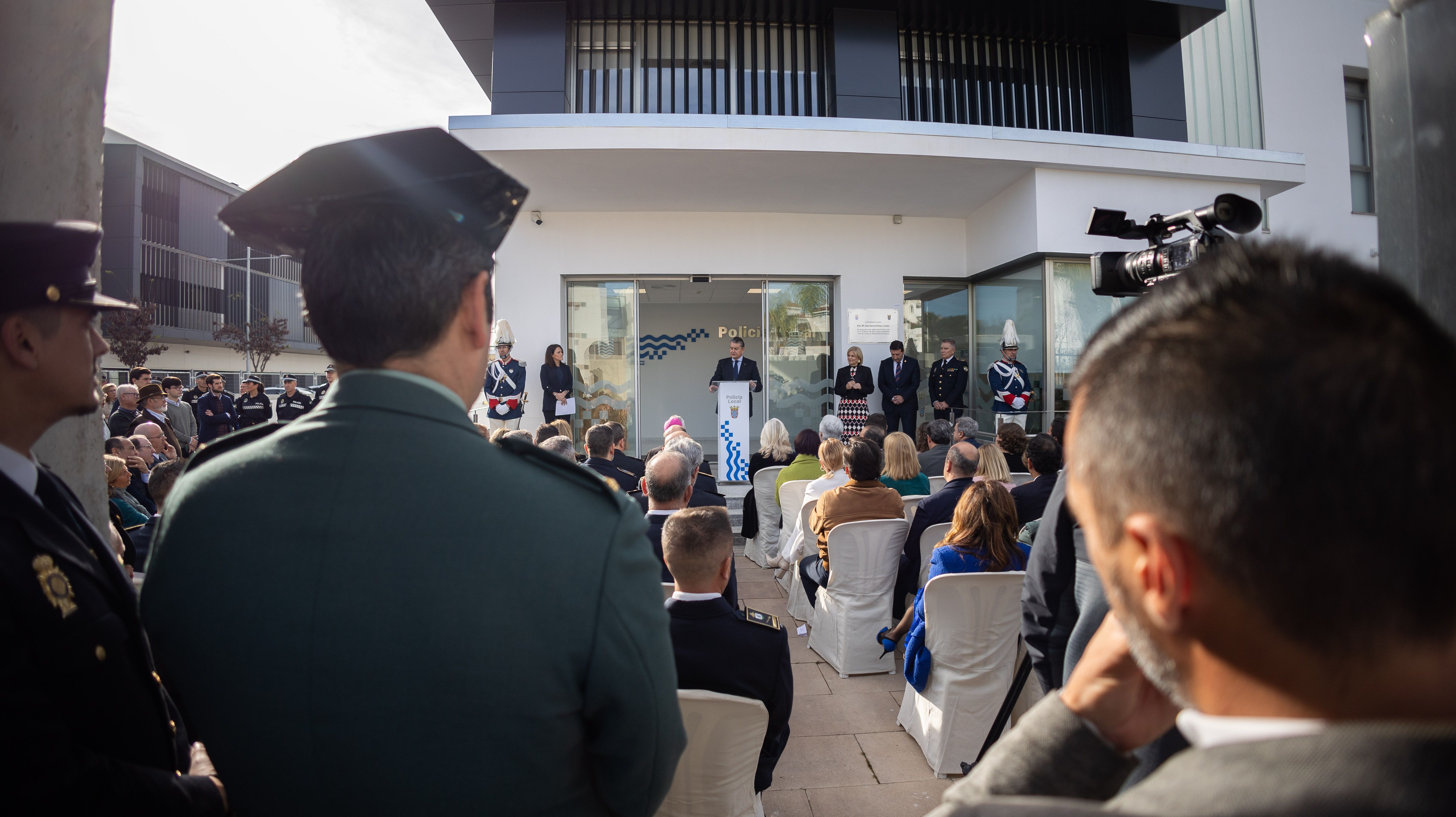 Las imágenes de la inauguración de la nueva Jefatura de la Policía Local