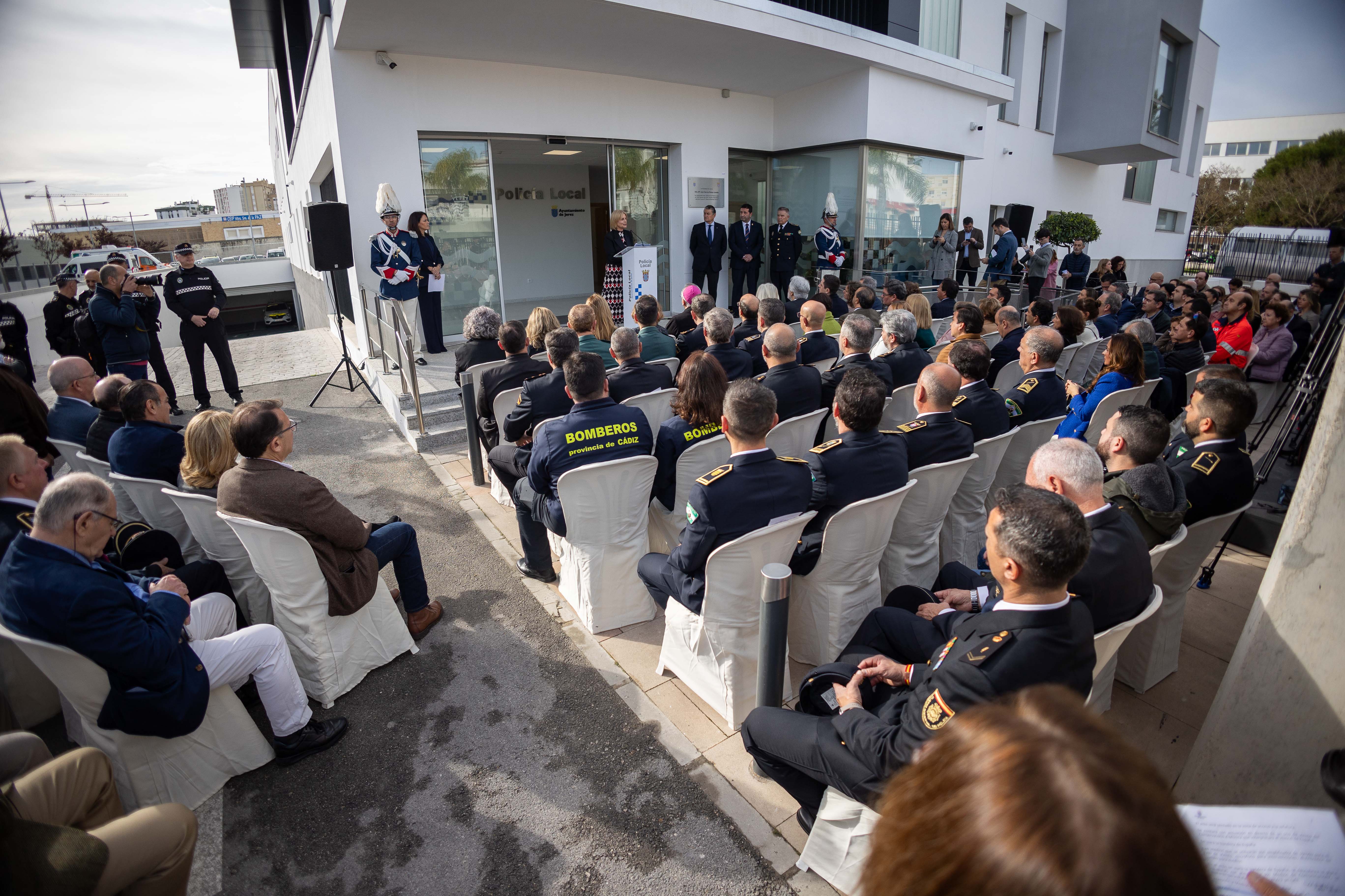 Las imágenes de la inauguración de la nueva Jefatura de la Policía Local